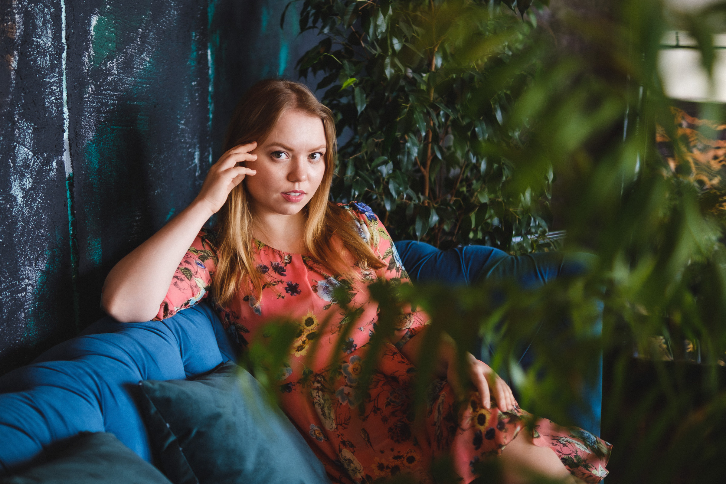 Небольшая фотосессия в студии. Фотограф Вадим Благодарный