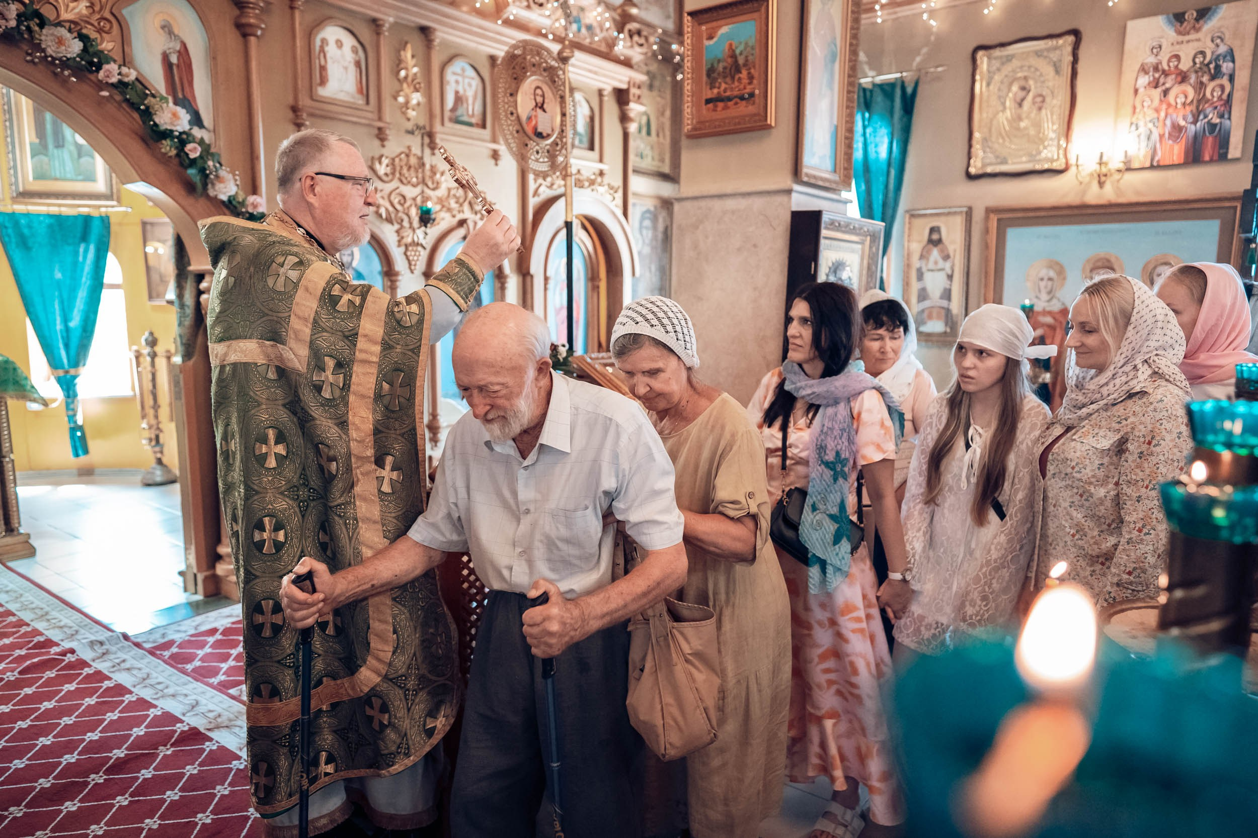 Престольный праздник храма Прп.Сергия Радонежского с. Орлиное. Церковный фотограф Севастополь