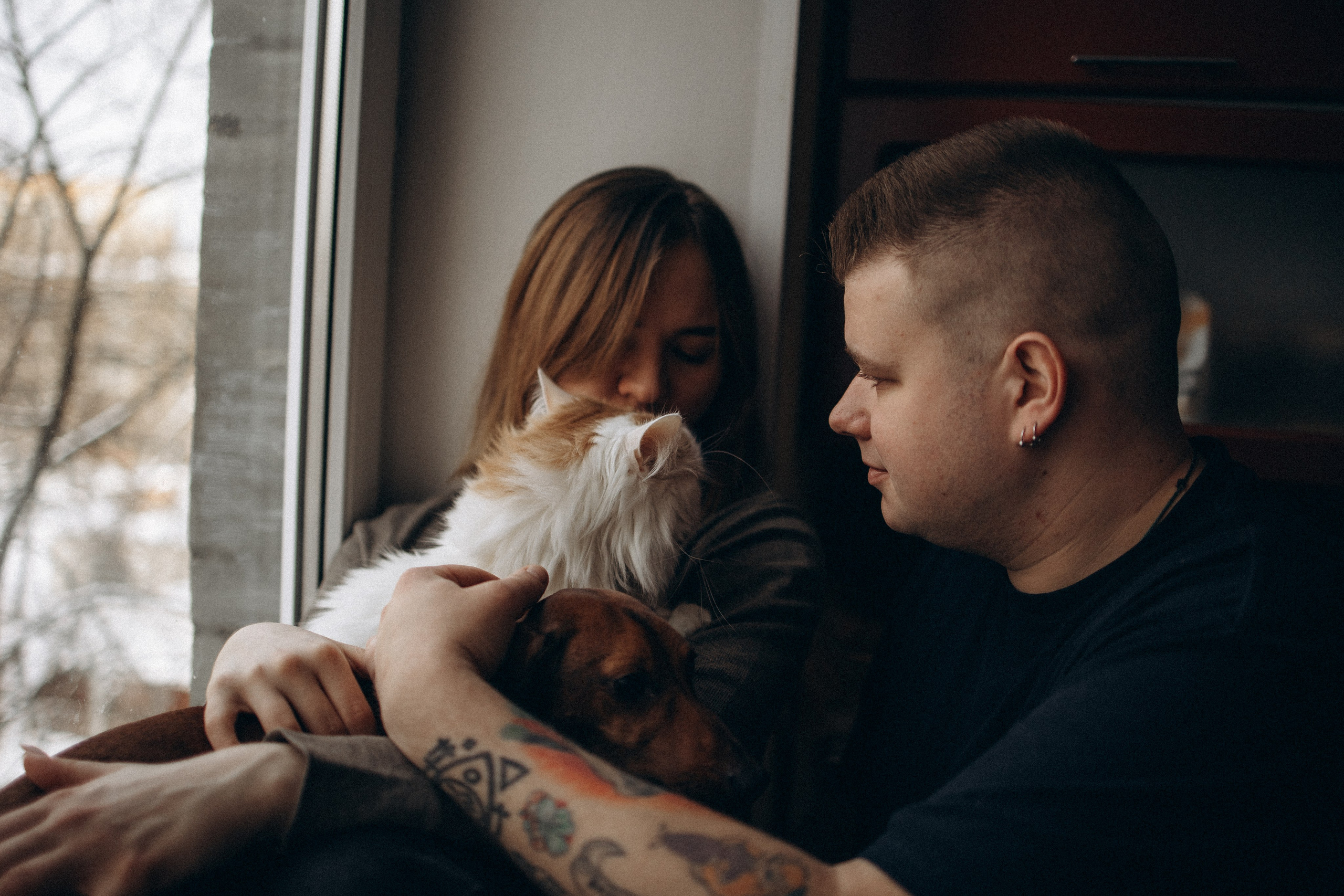 Маша и ее семья. Фотораф — анималист Мария Шистка