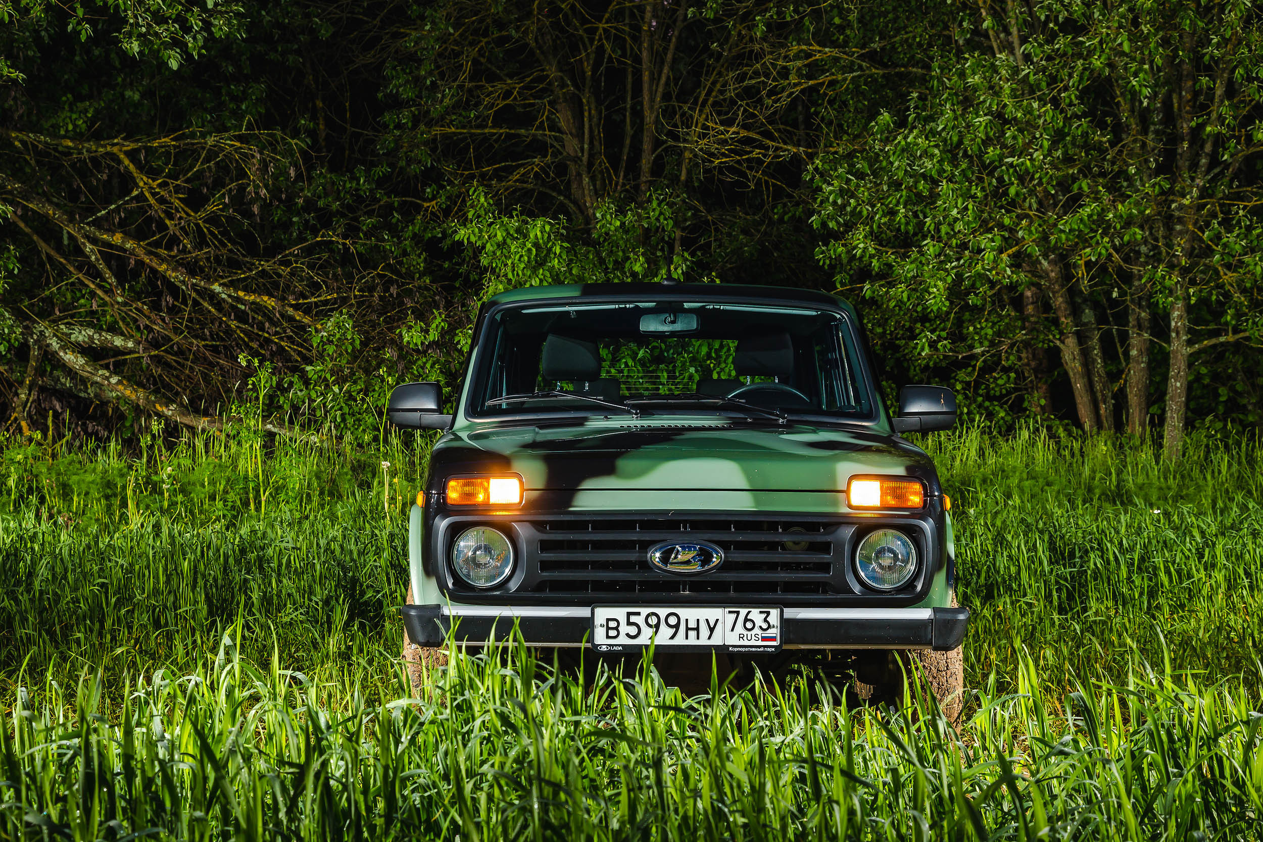 Лада Нива. Фотограф Дмитрий Питерский
