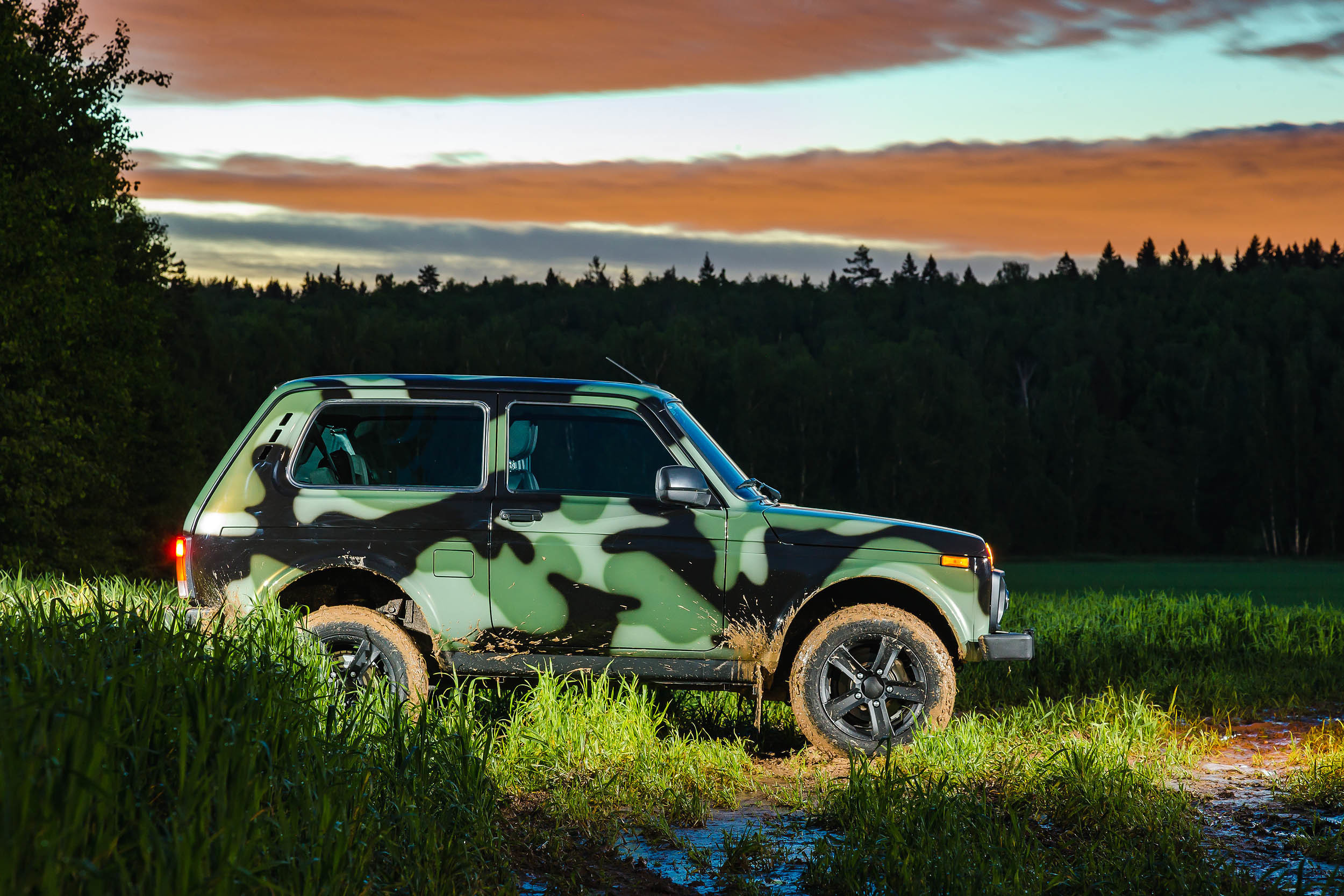 Лада Нива. Фотограф Дмитрий Питерский