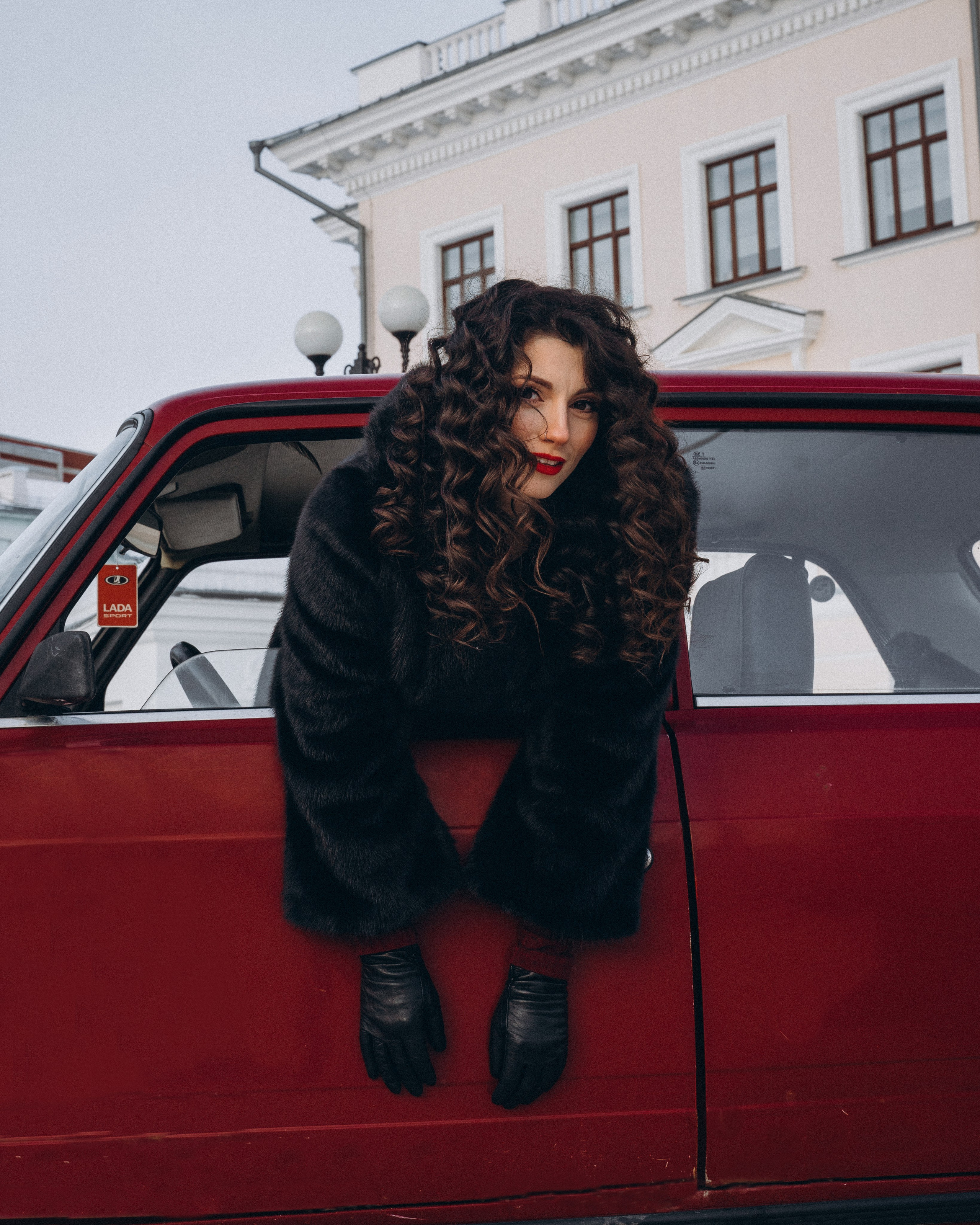 Снежная история — Лариса и Никита