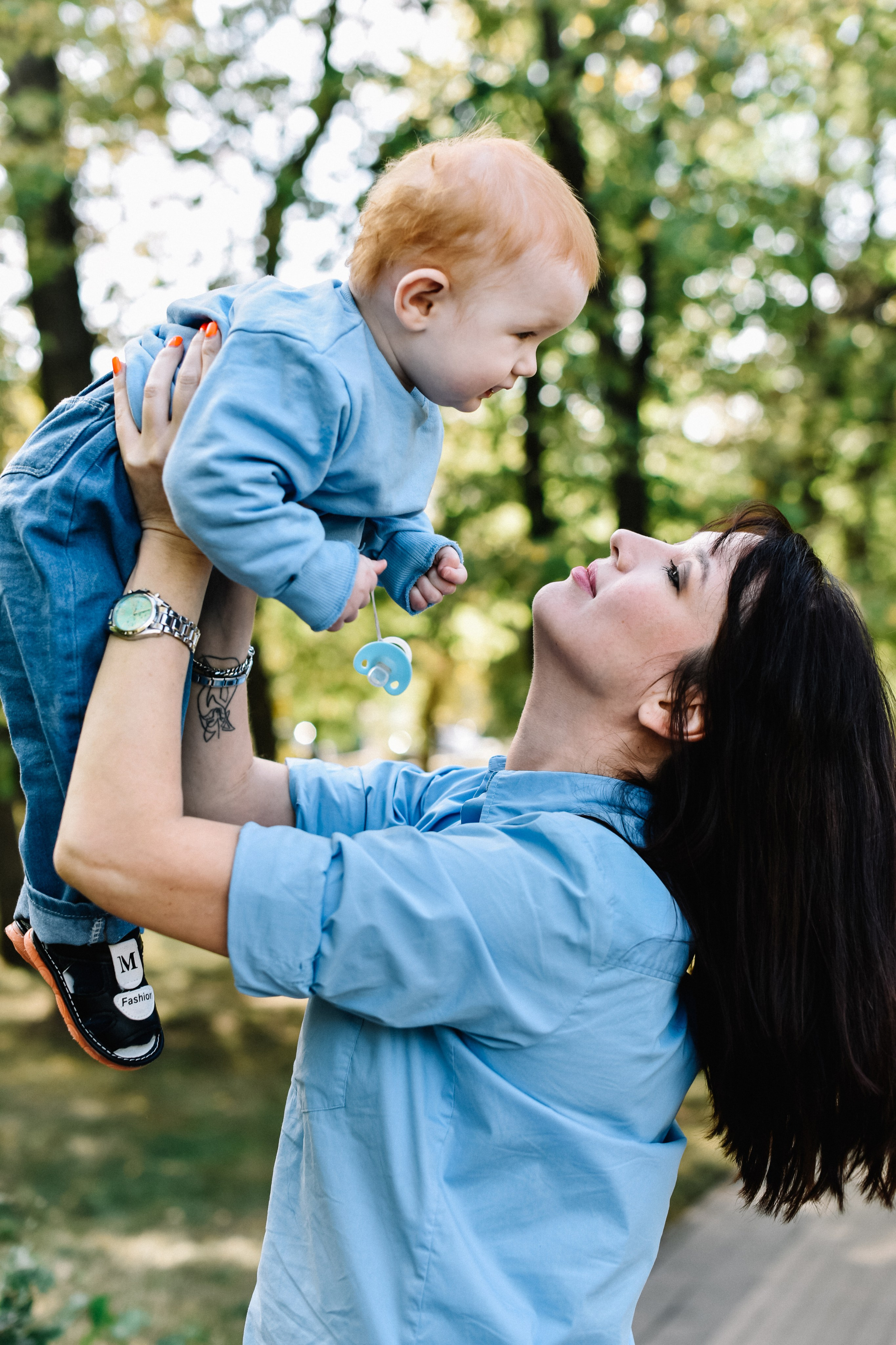 Прогулка Олеси, Льва и Ванечки