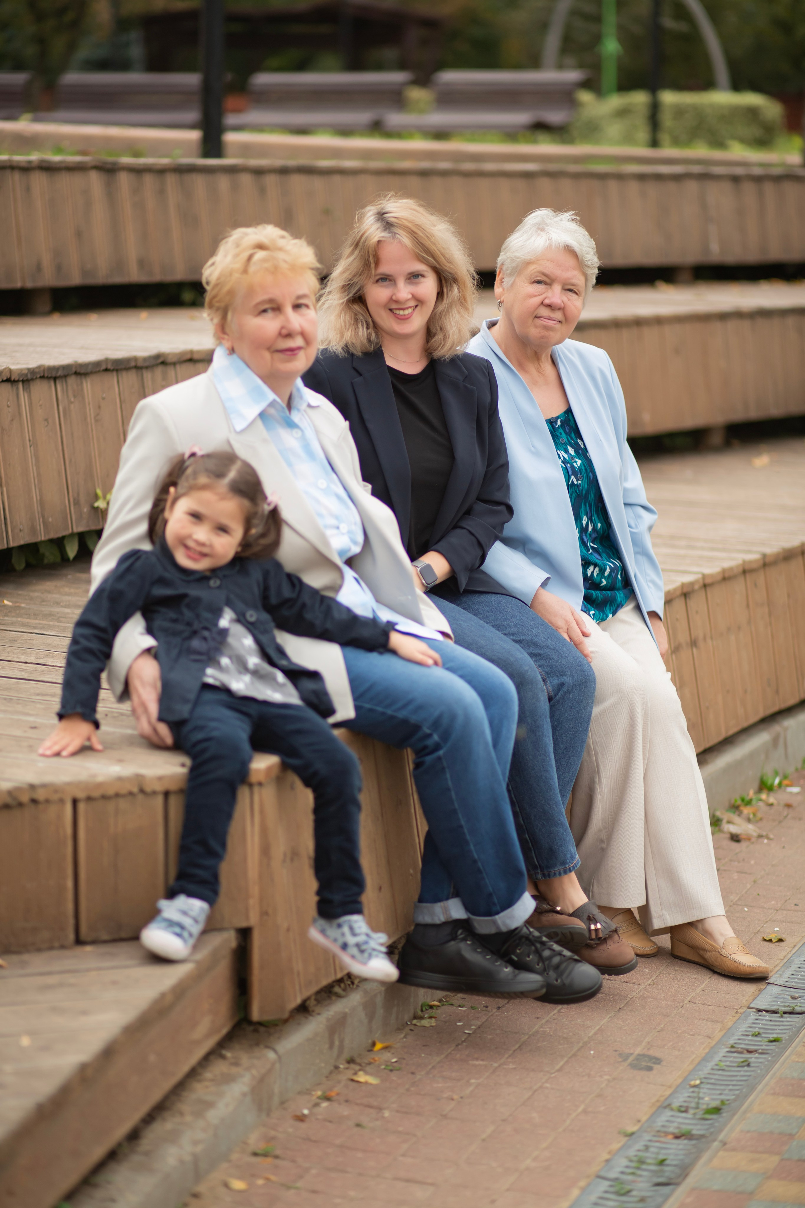 Осенняя фотопрогулка. Семейный и детский фотограф в Москве и МО — Александра