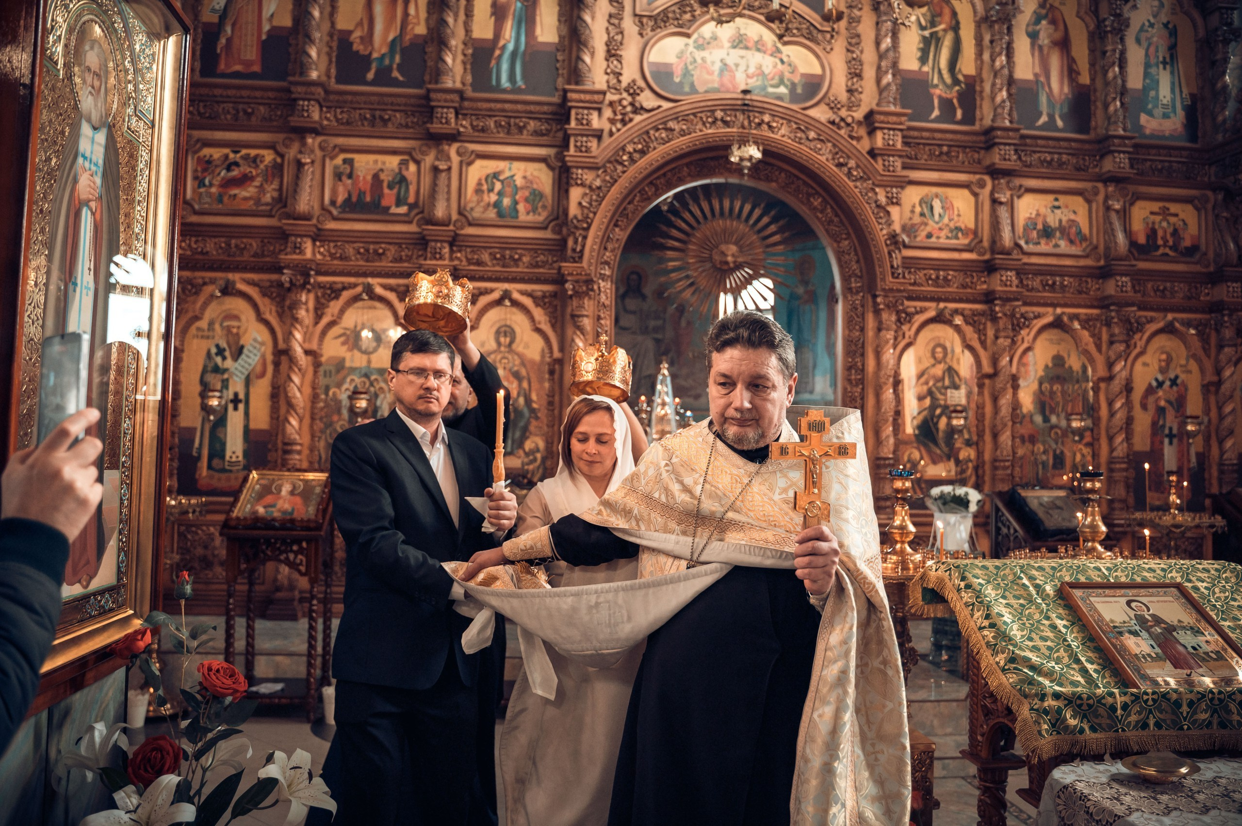 Таинство венчания Максима и Натальи. Фотограф на Таинство Венчания и Крещения в Краснодаре Абрамова Людмила