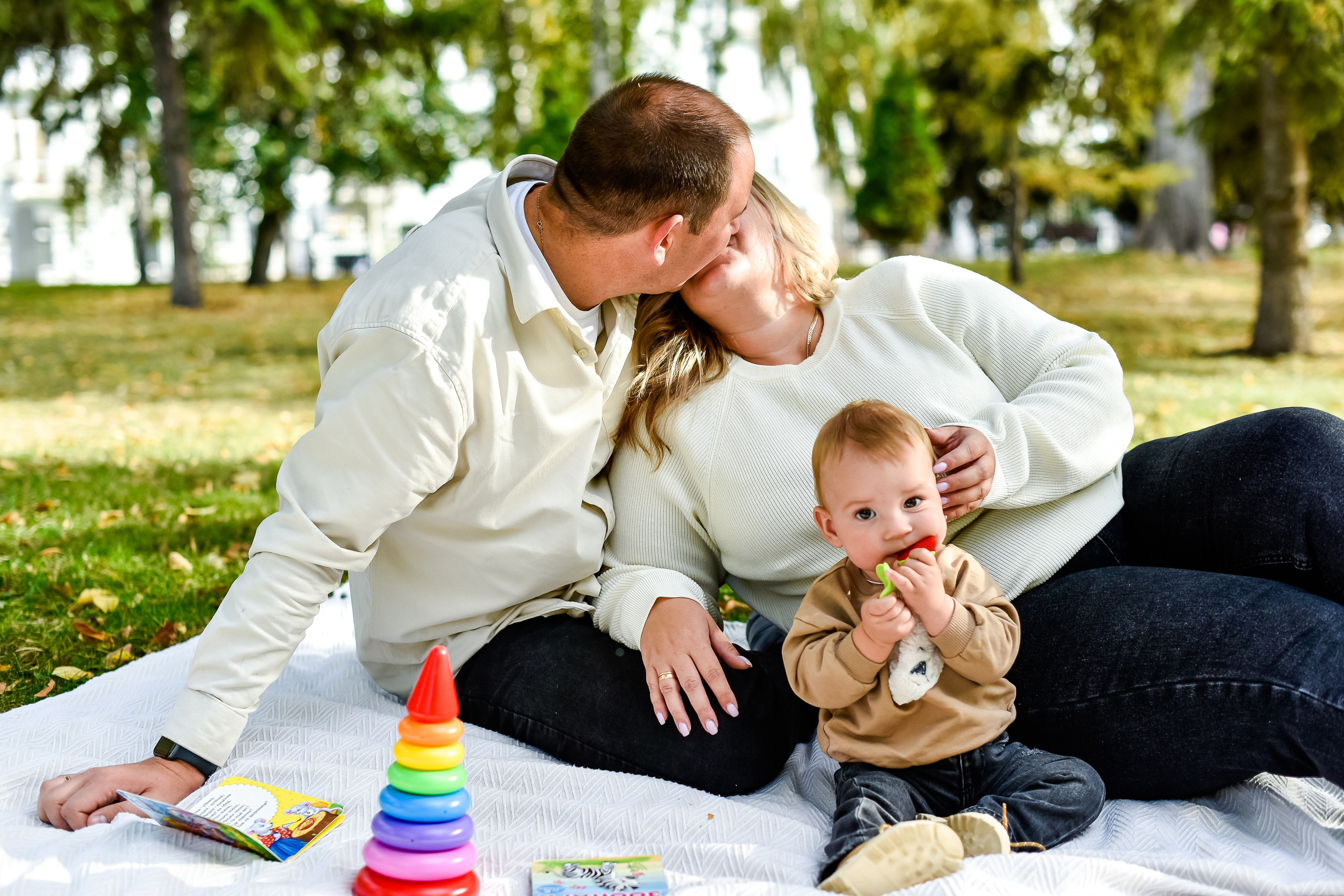 Семья Дмитрий, Настенька и Мирон