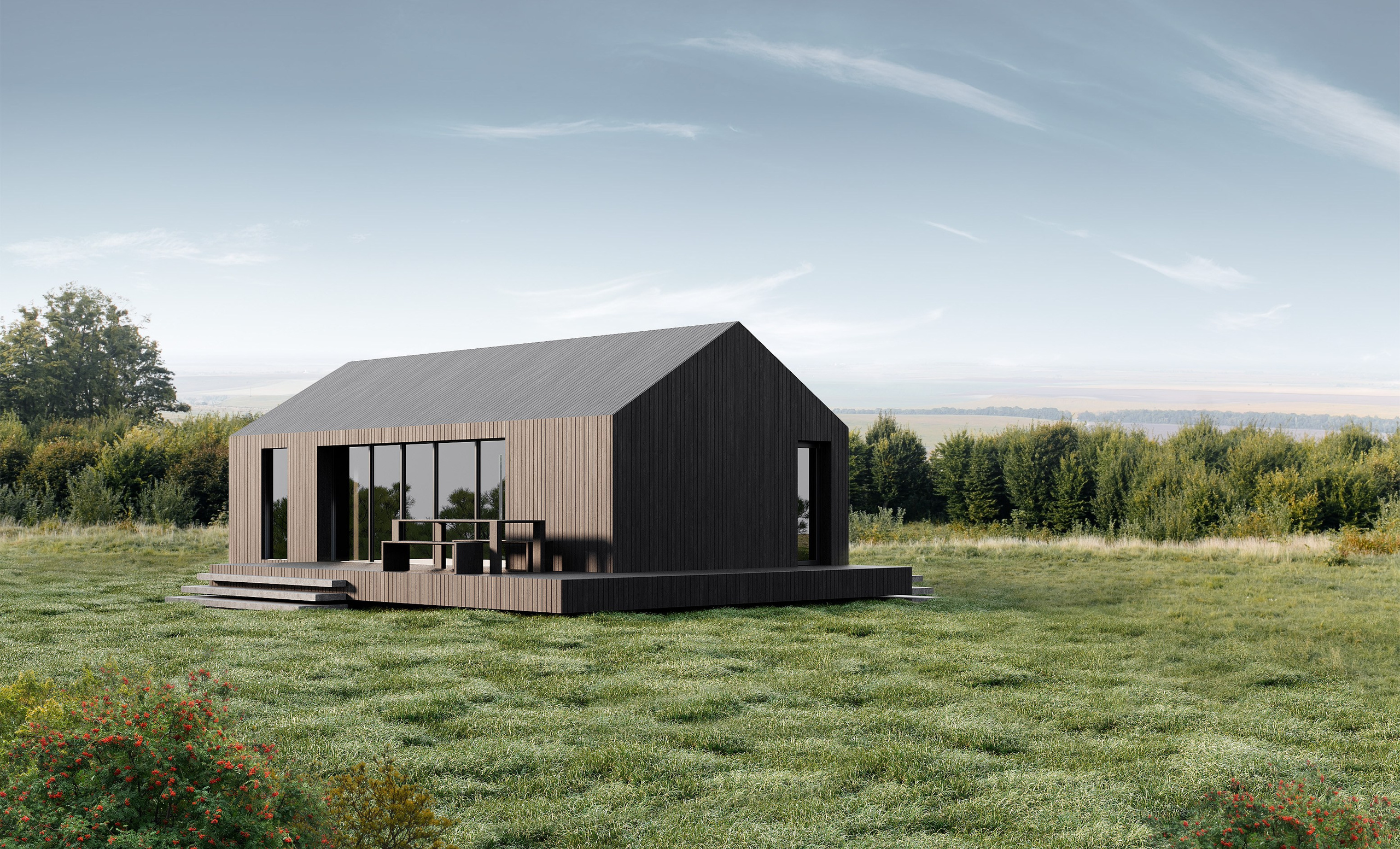 Экстерьерная визуализация. Студия 3D визуализации