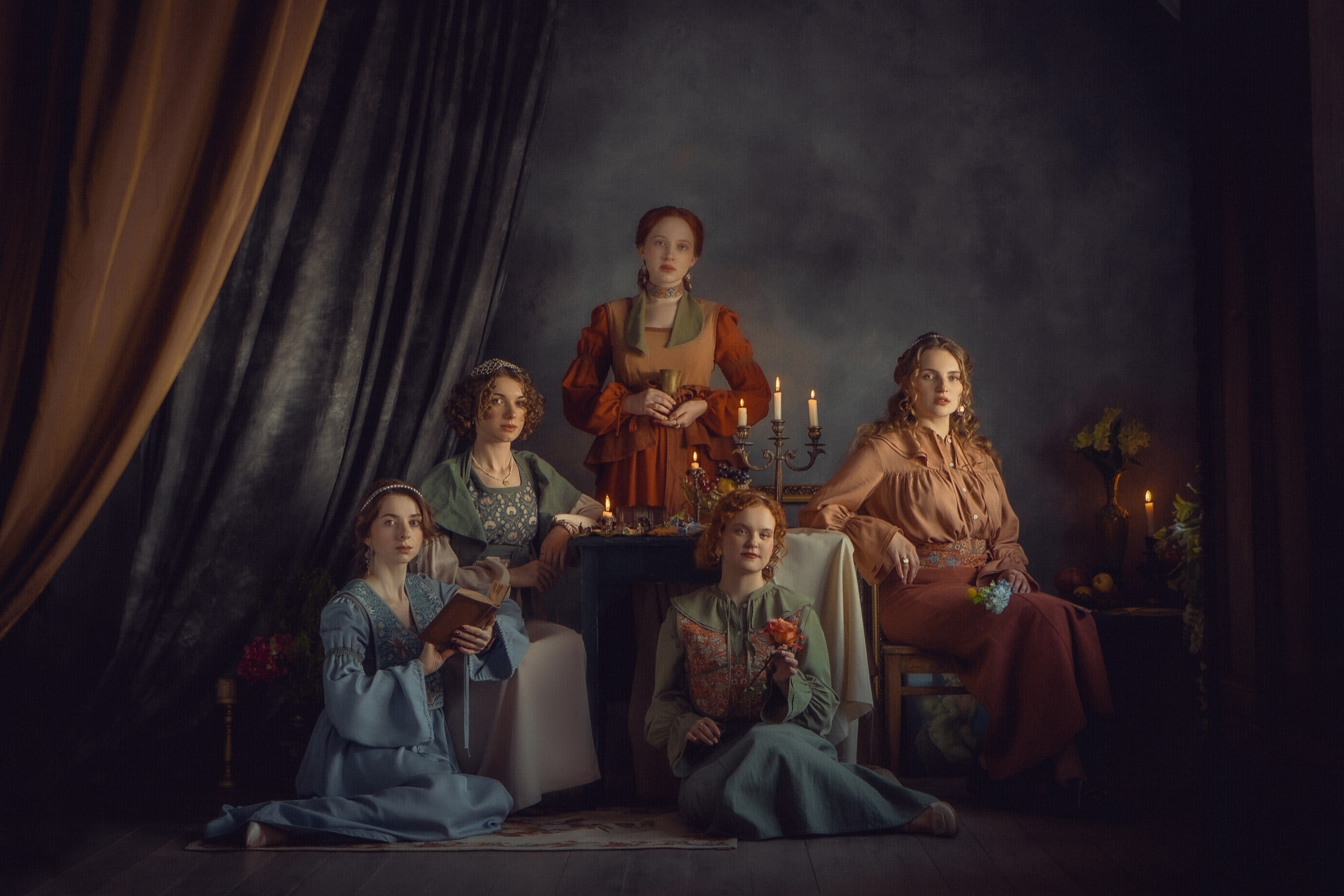 Фотосессия для бренда одежды «Red bow story». Художественный фотограф Салаева Алина