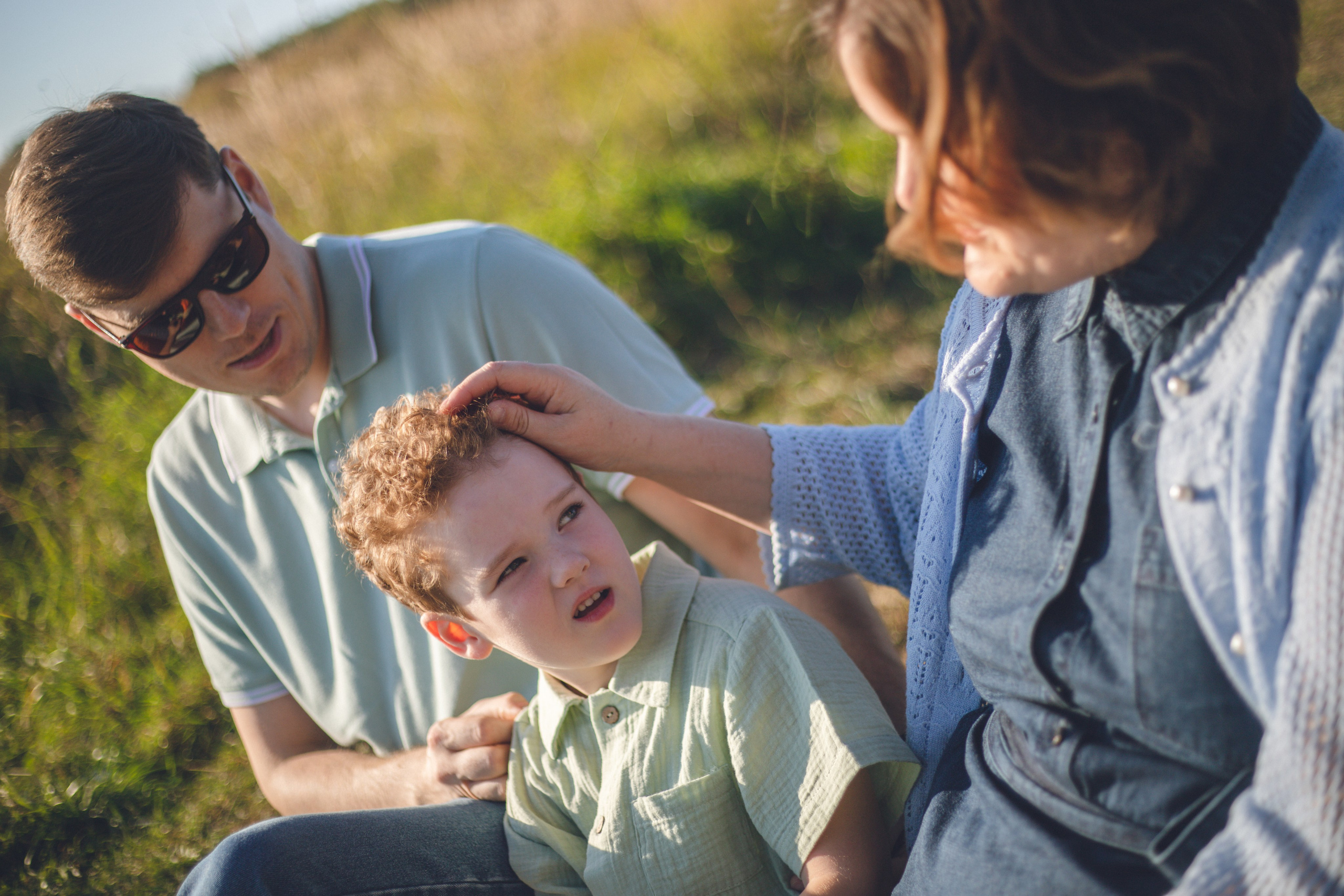 Ирина, Василий и Ванюша. Семейный фотограф г. Димировград Андросова Екатерина