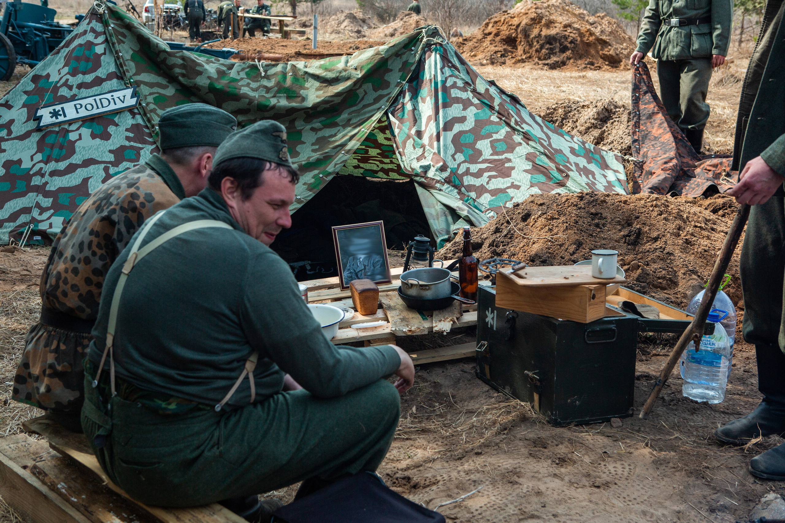 РЕКОНСТРУКЦИЯ БОЯ — ВОВ — БИТВА ЗА ГОРОД. Профессиональный фотограф в Мценске и Орловской области