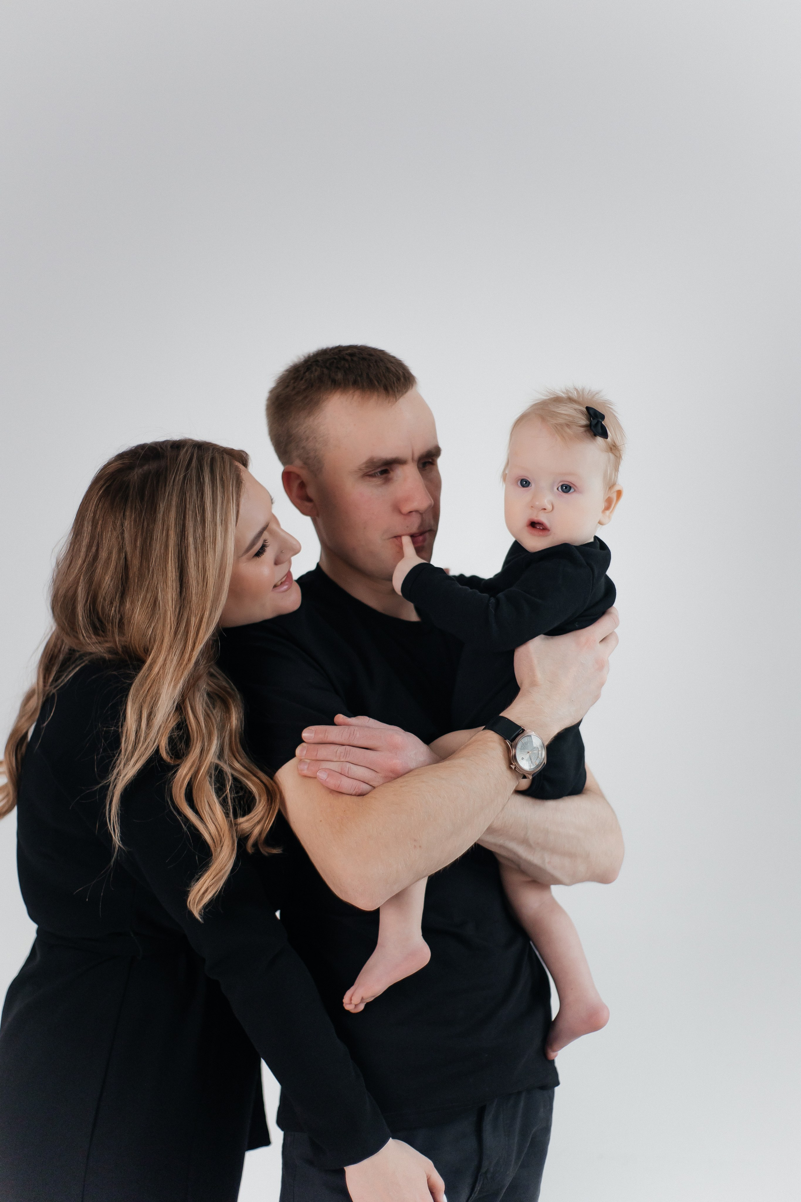 Студийные семейные. Фотограф в Иркутске