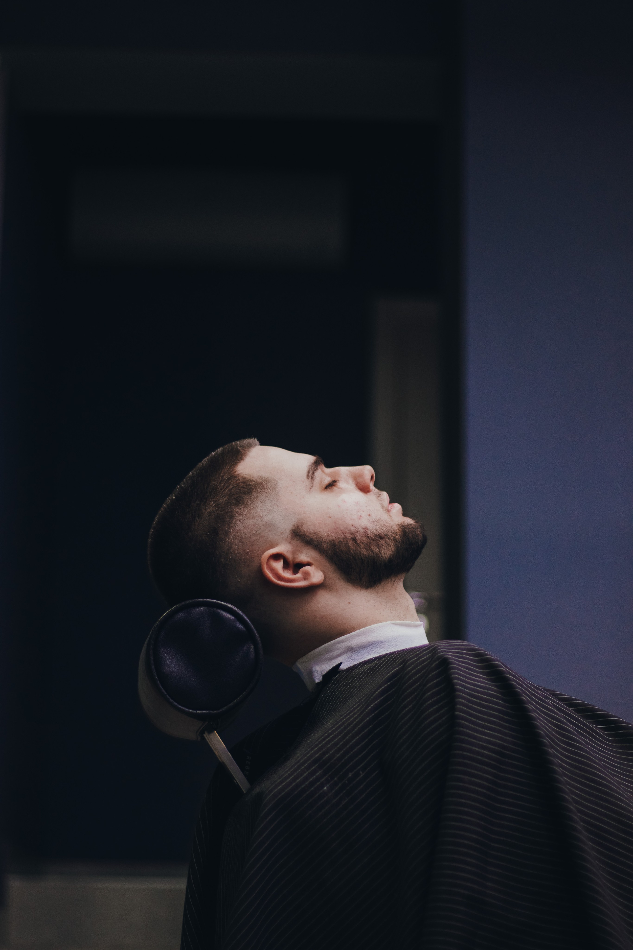 Barbershop Dad. Content shooting. KRIS KRUPINNIKOVA