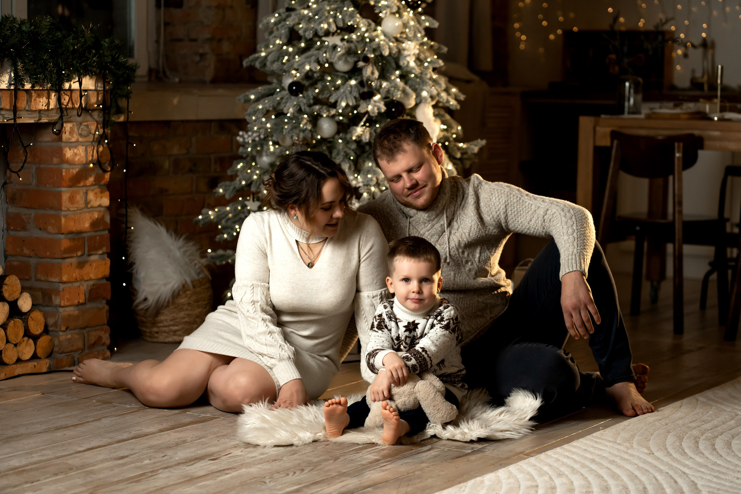 Новогоднее чудо для Гриши, Любы и Николая. Фотограф в Красноярске. Юлия Чаушанская