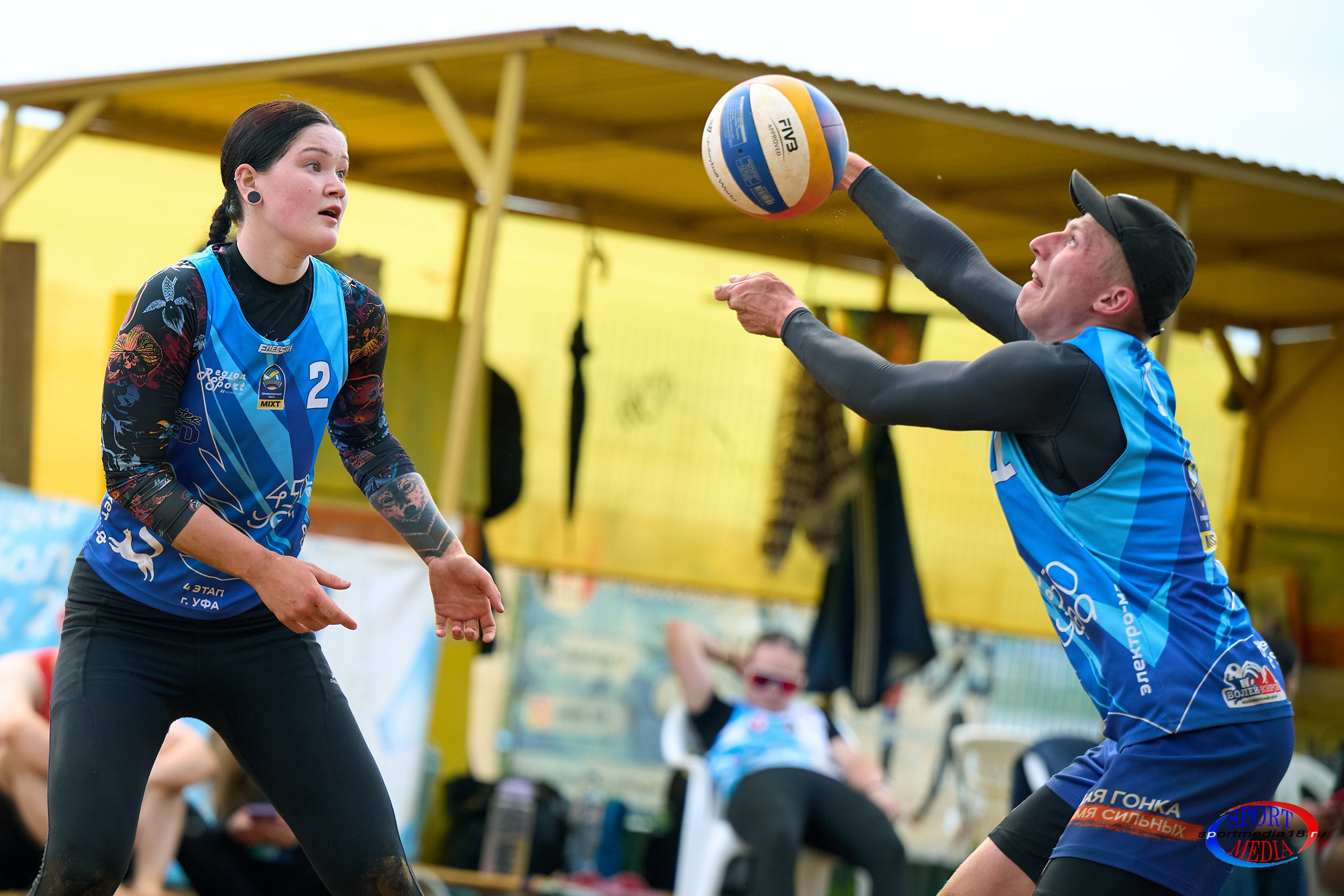 Пляжный волейбол. ПРИВОЛЖСКАЯ ЛИГА MIXT Ижевск 18.05.2025. Спортивный репортажный фотограф в Ижевске Сергей Мерзляков