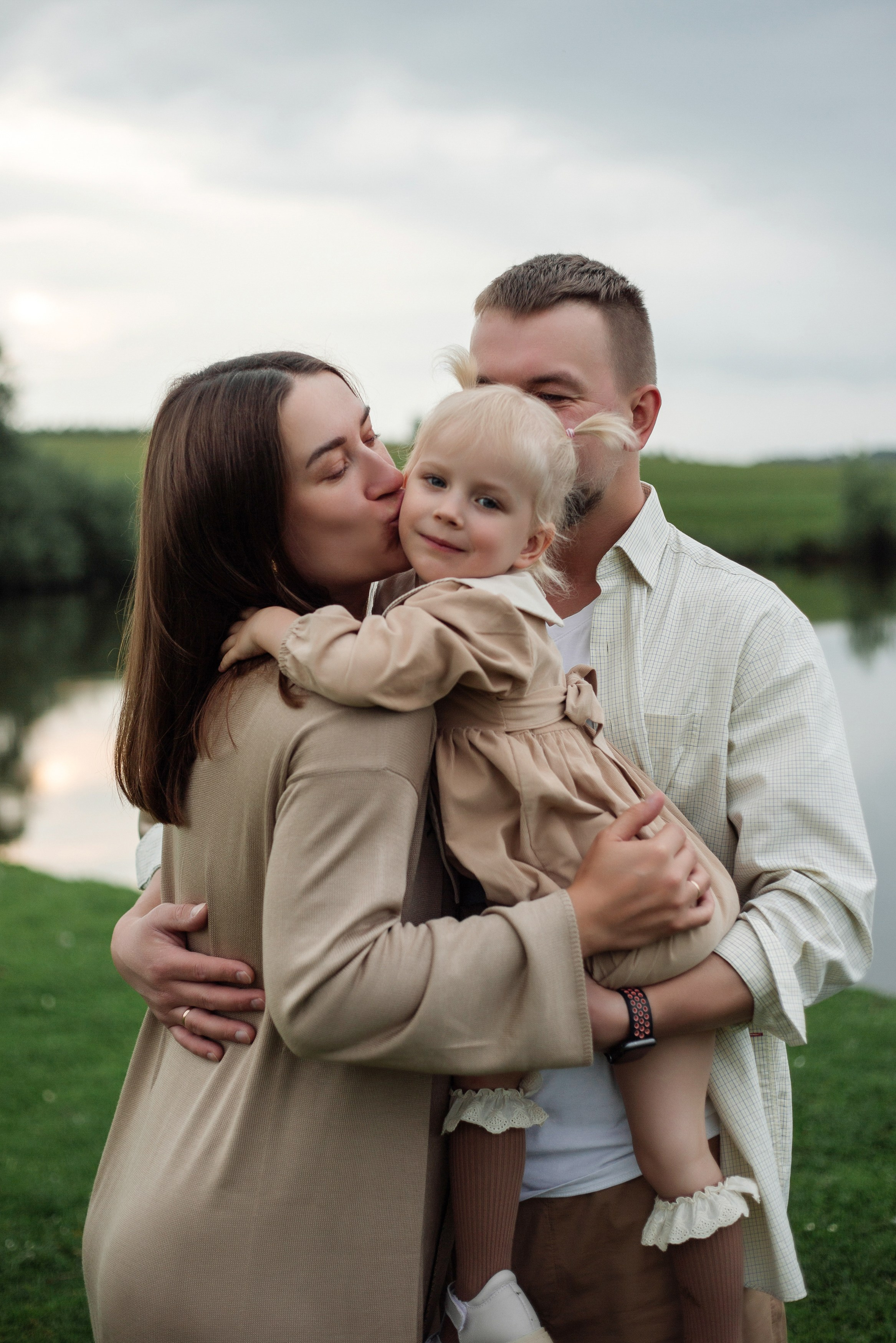 Дмитрий, Ольга и Верочка. Портретный, семейный, свадебный фотограф в Брянске Маргарита Василькова