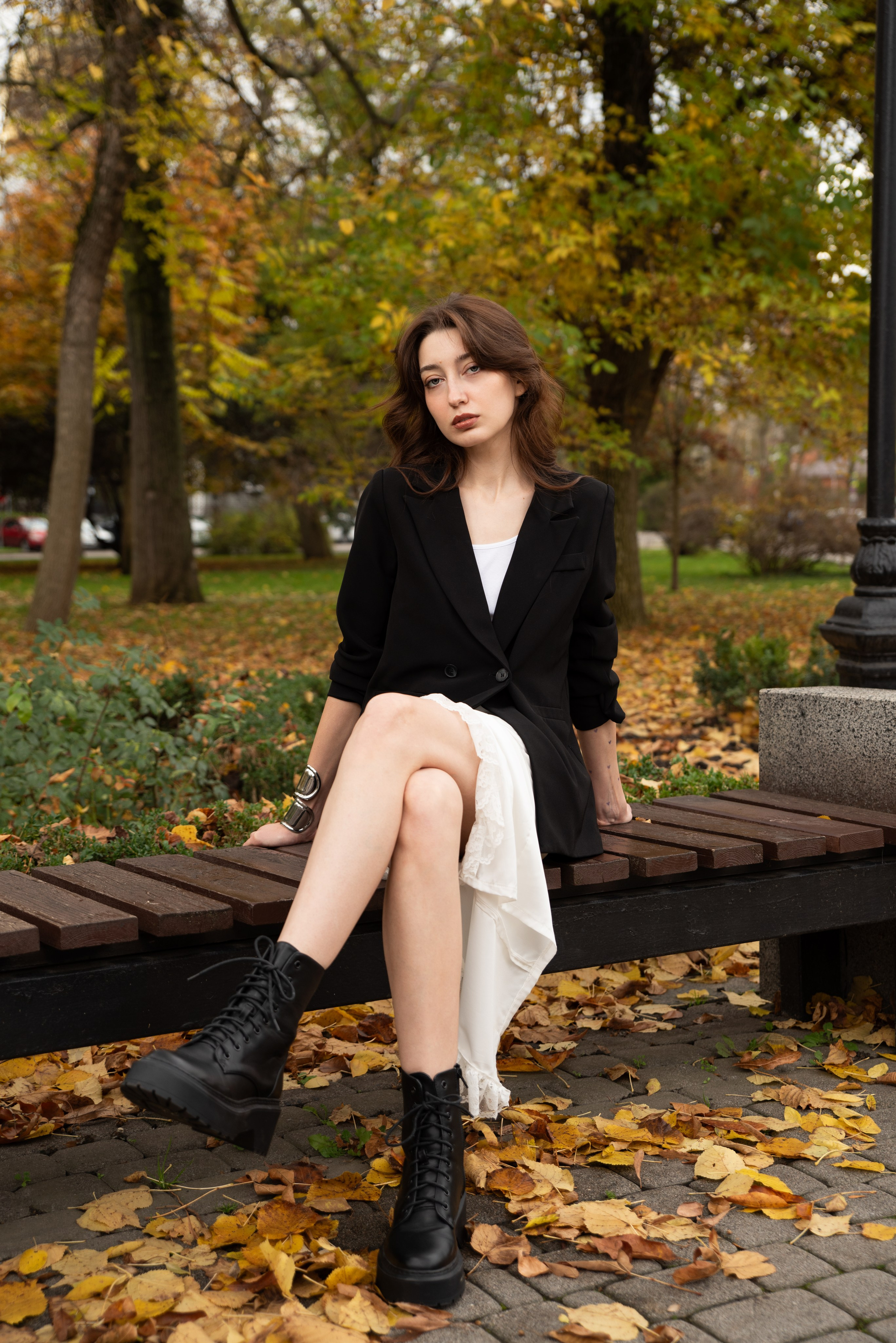 Лера осень центральный парк Краснодара. Фотограф в Краснодаре Анна Карелина