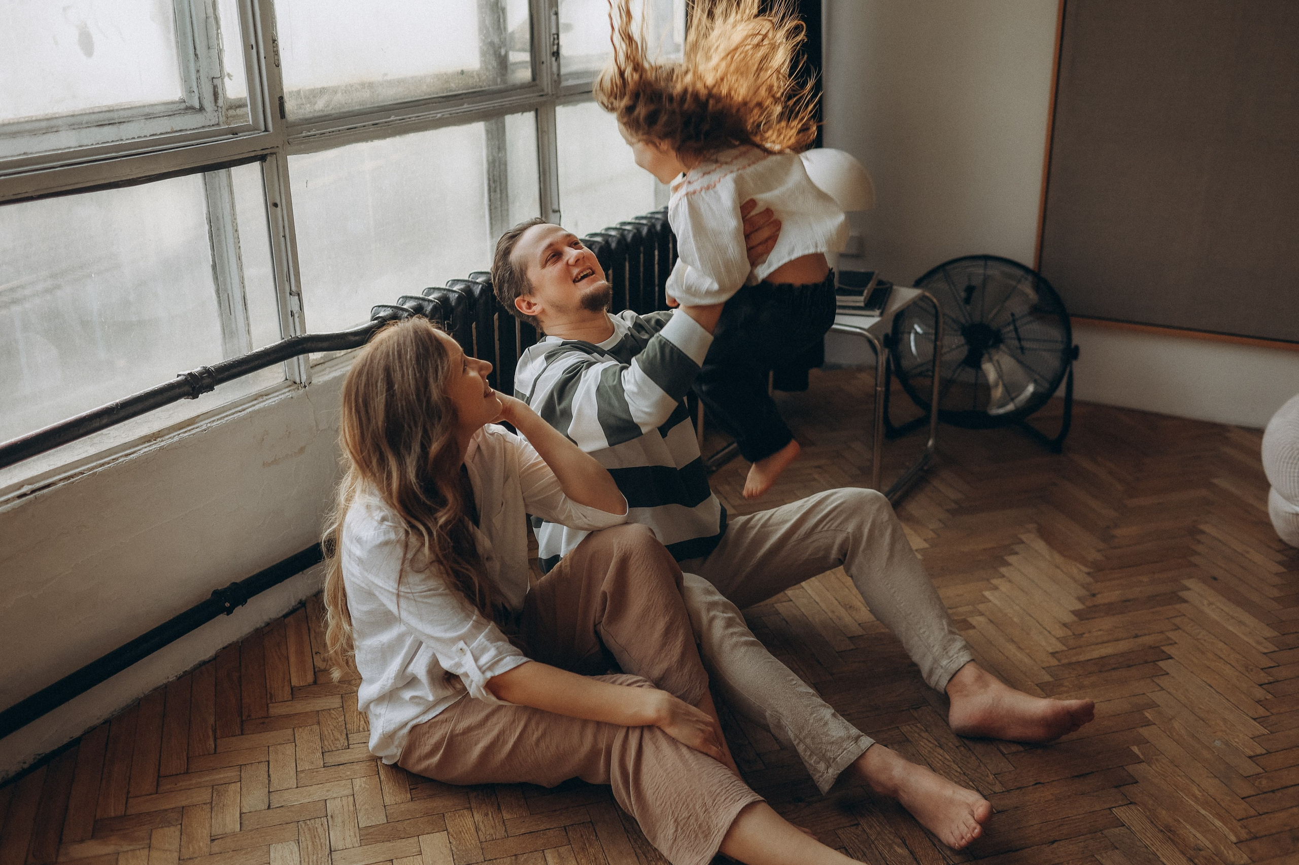 Семейная фотография, которая всегда будет актуальной. Фотограф Владимир Москва