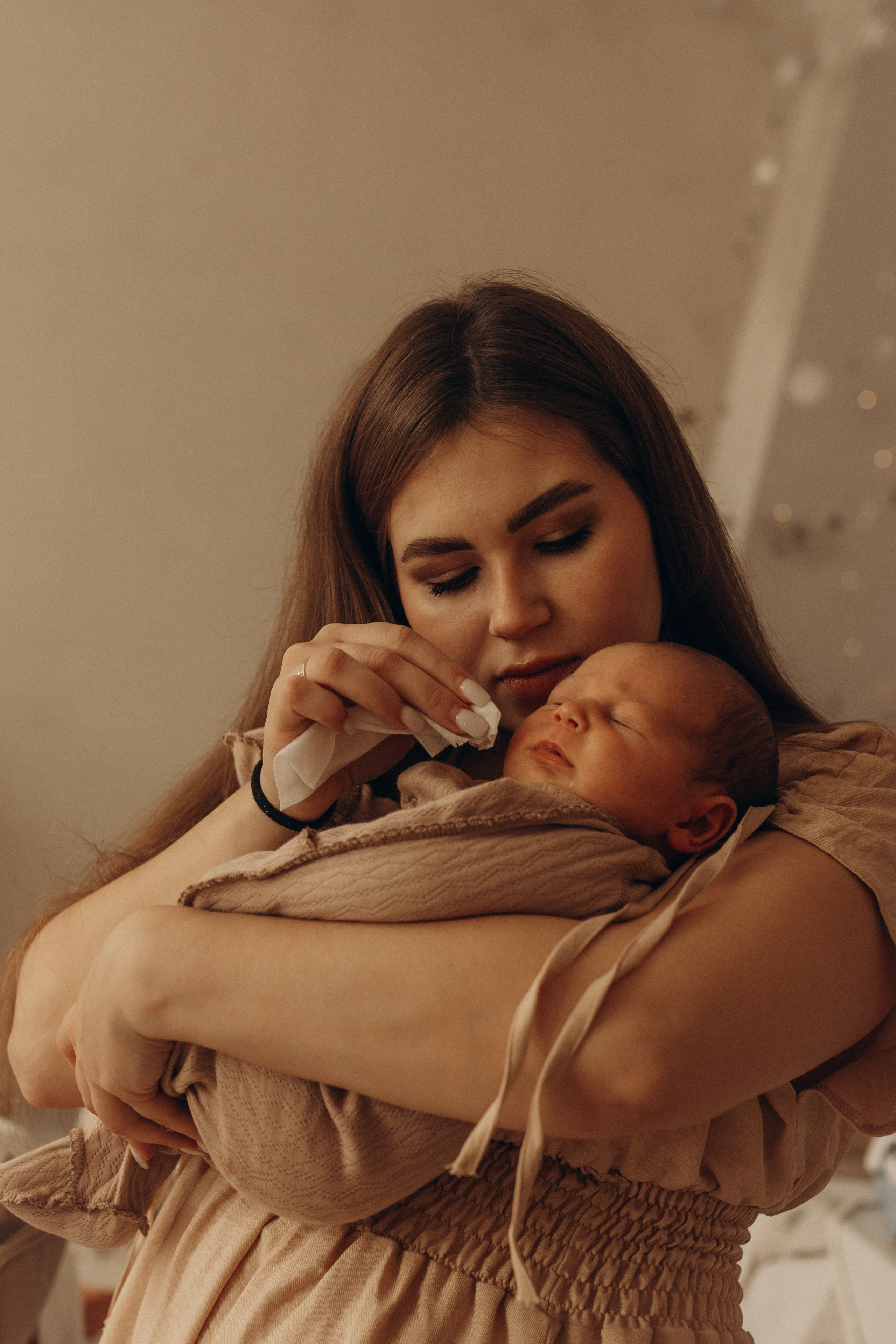 Мама и малыш. Первый месяц вместе. Фотограф в Ставрополе Svetlana Matveeva