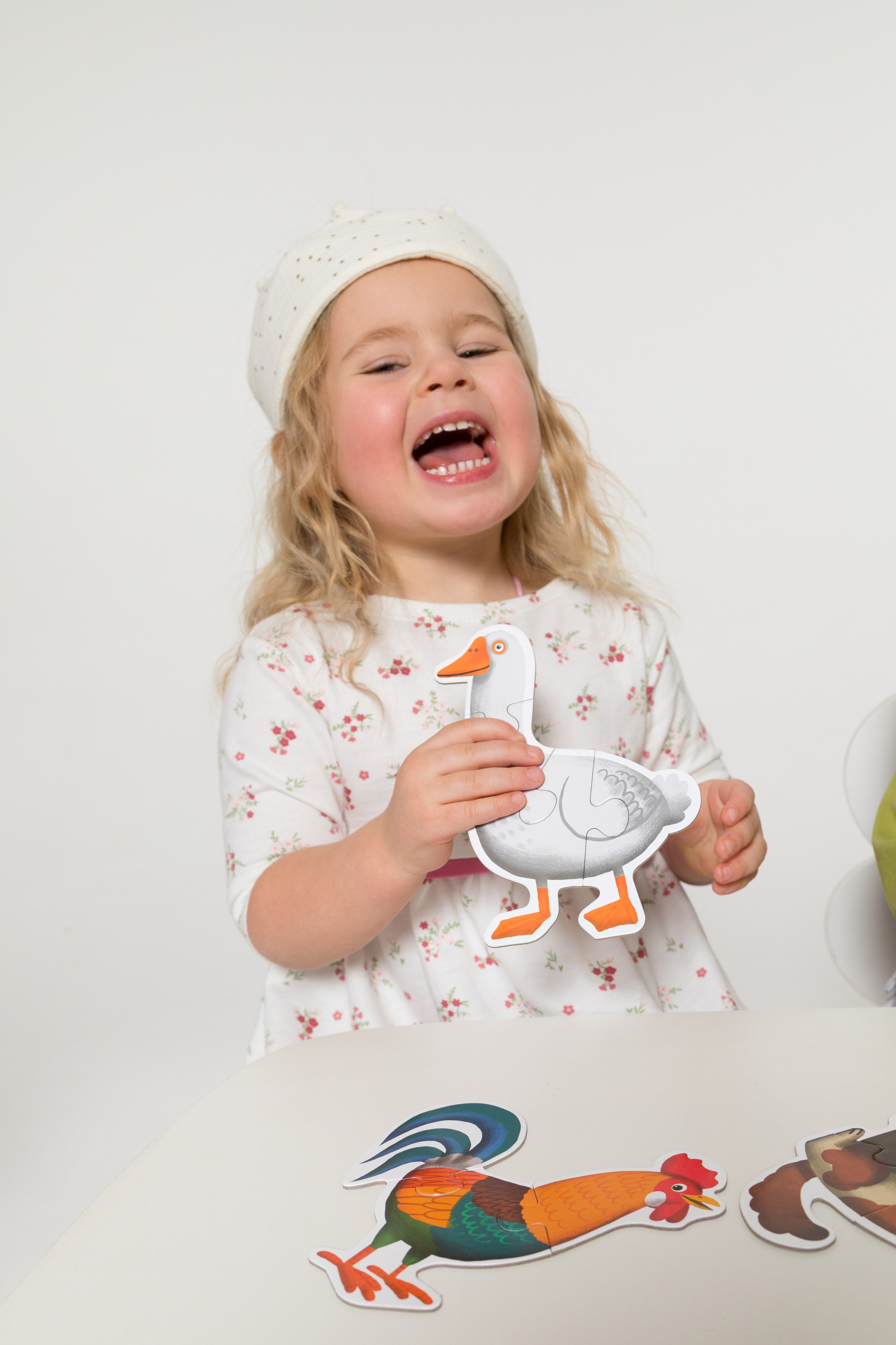 Имиджевая и каталожная съёмка для бренда детских пазлов. Детский и контент фотограф Надя Волкова Санкт-Петербург