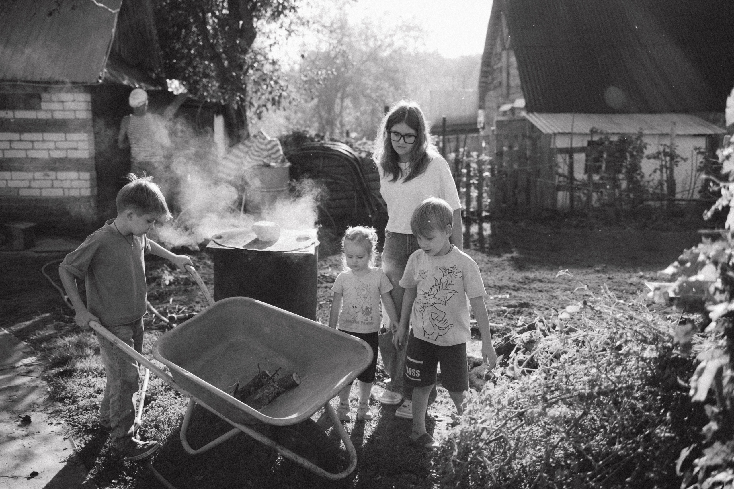 На даче. Семейный фотограф в Казани Татьяна Тюрина