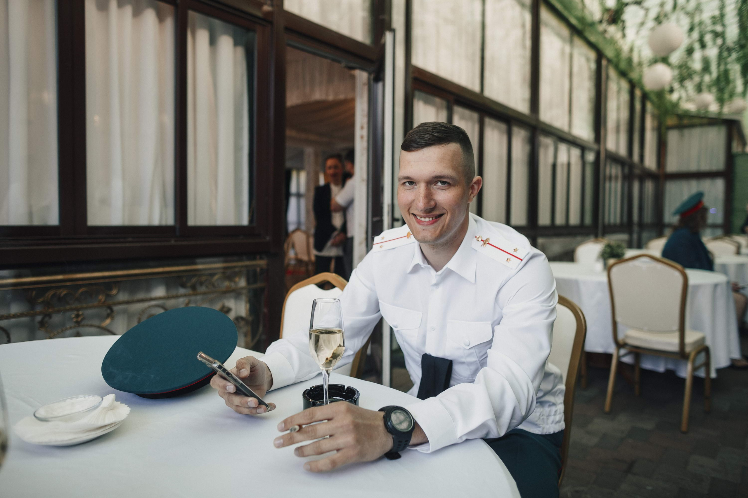 Банкет офицеров выпускников академии связи. Свадебный фотограф Игорь Брундасов 8PHOTO на свадьбу венчание загс СПб