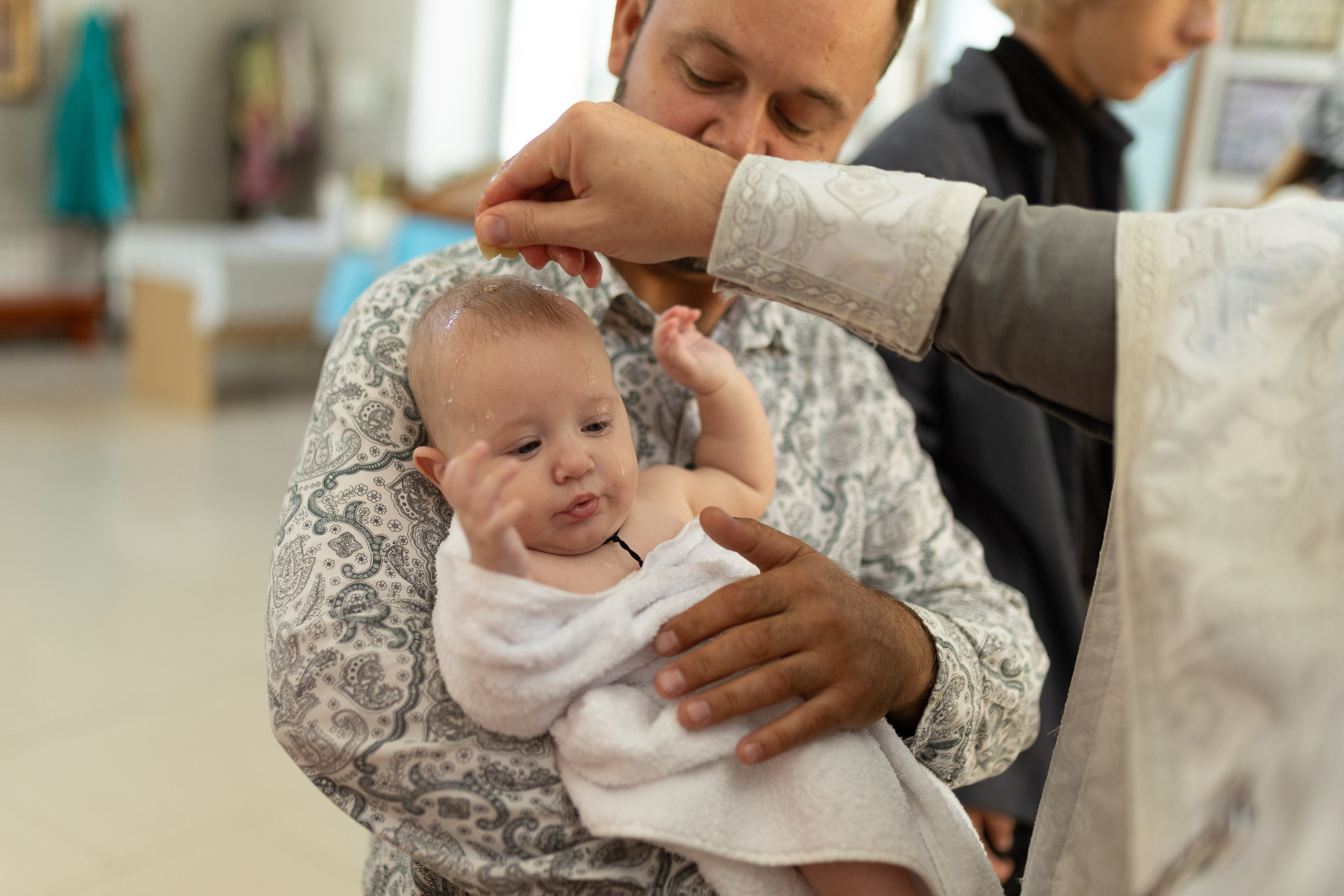 Крещение Артёма (все фото с таинсвта крещения). Фотограф новорожденных. Детский и семейный фотограф Марьяна Юдина