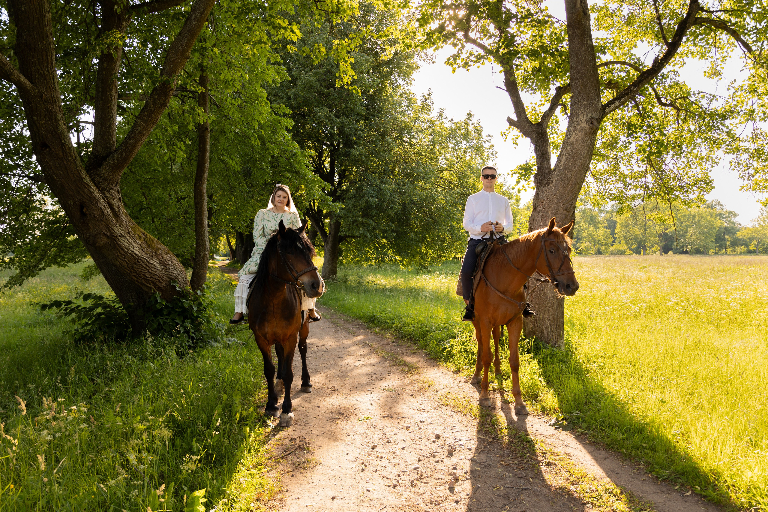 Фотопрогулка на лошадях. Семейный и свадебный фотограф в Санкт-Петербурге Татьяна Швыкова