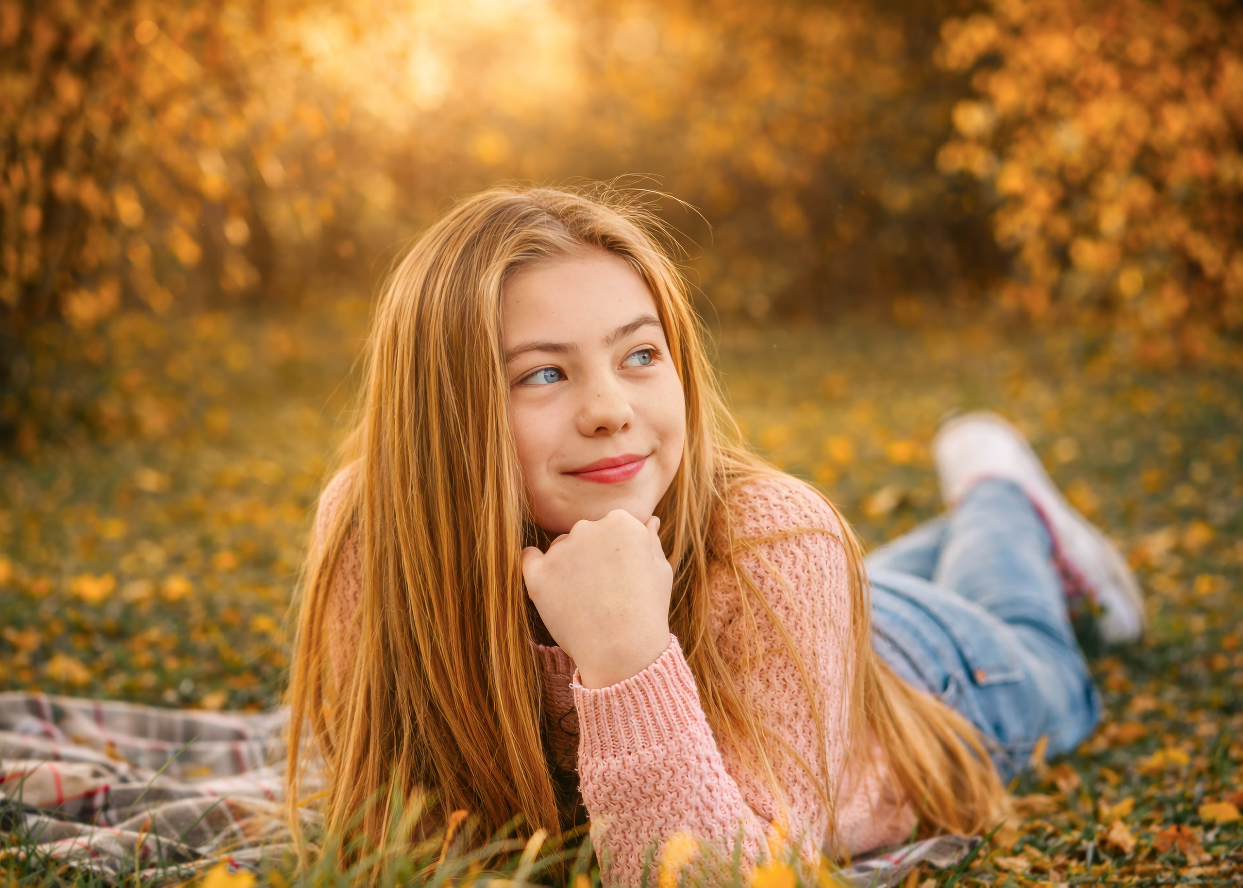 «Тёплая осень детства Арины». Семейный и детский фотограф в Москве Юлия