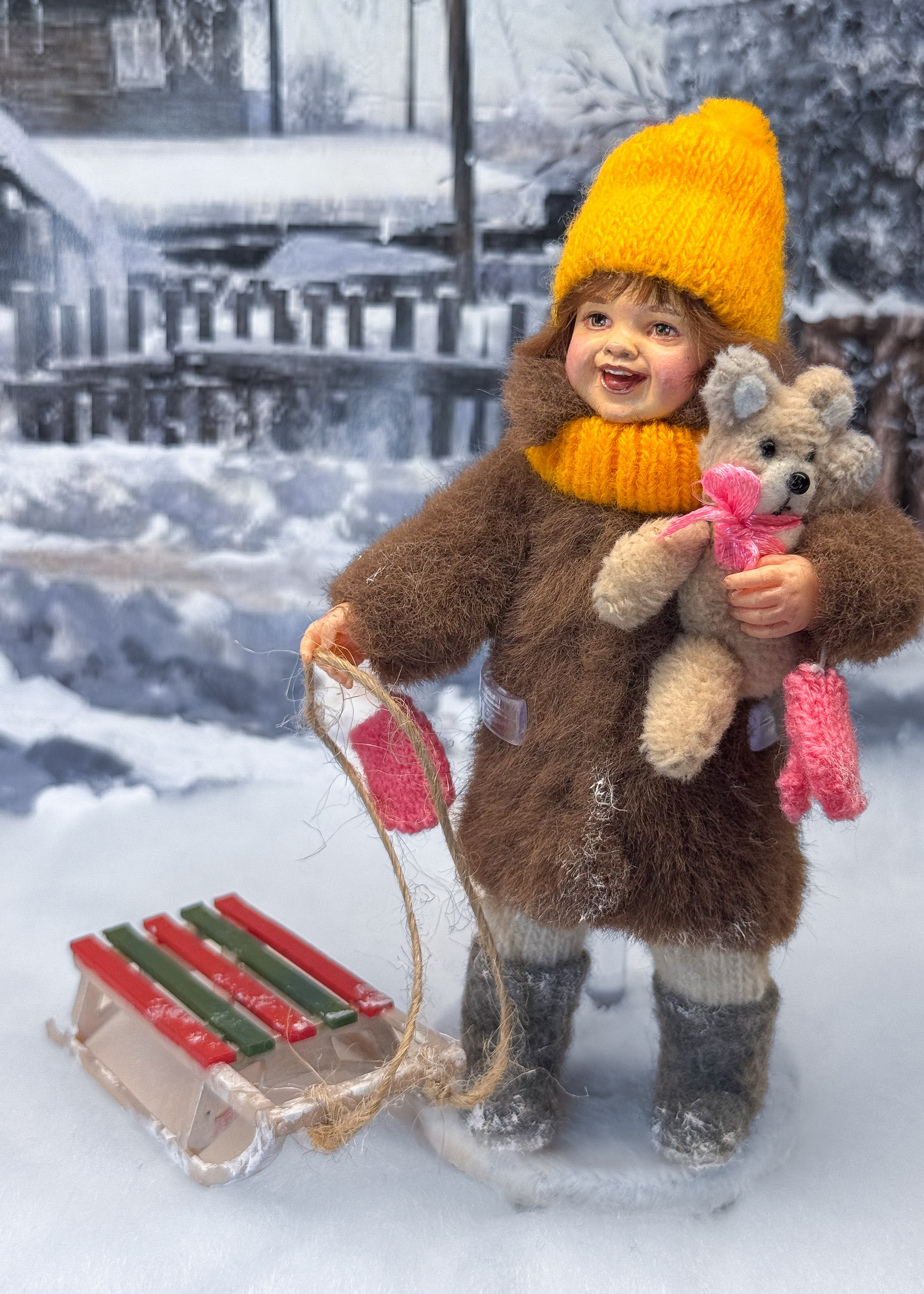 Авторские куклы Марины Новожиловой. Художественная мастерская