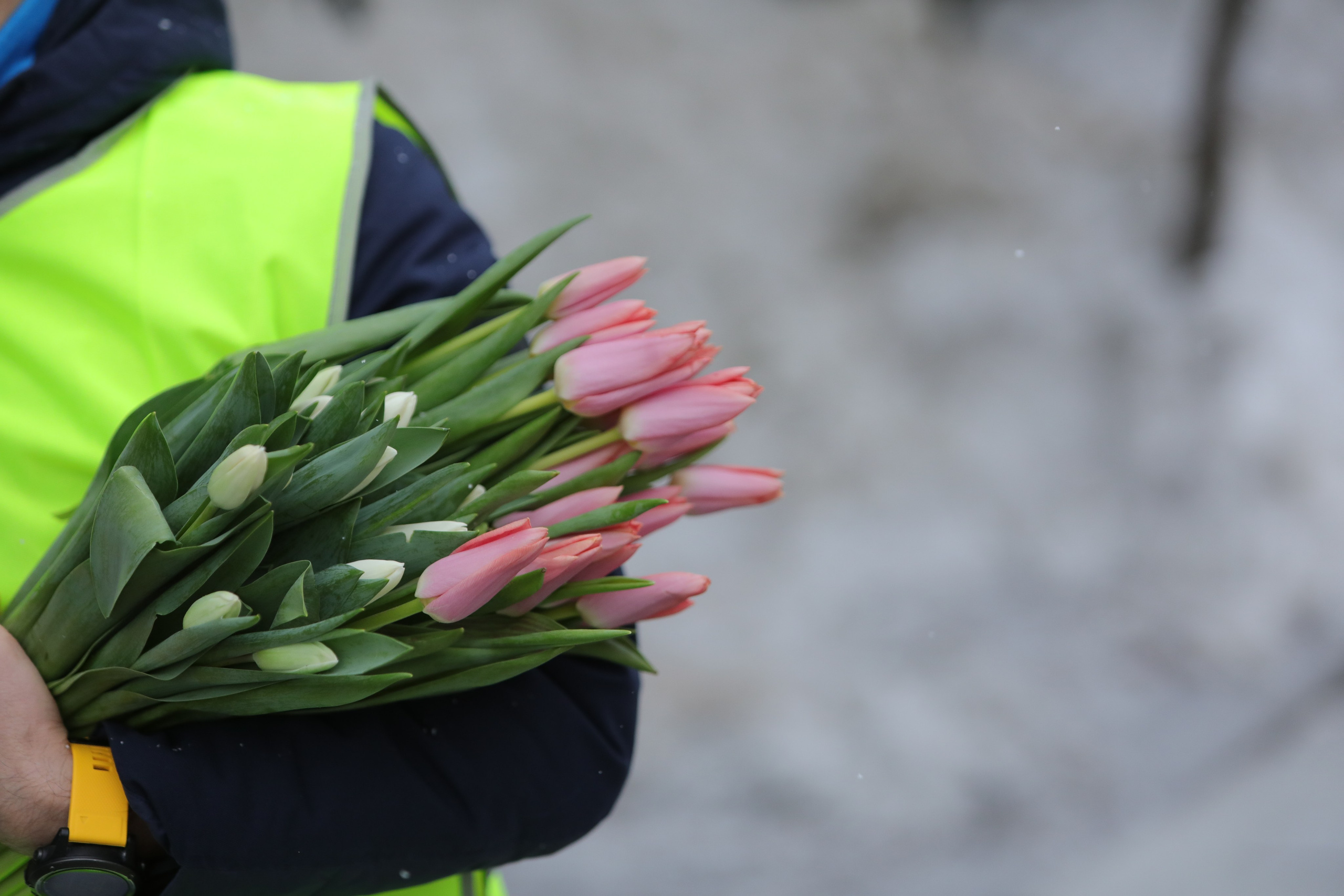 Забег 8 Марта, Речной вокзал. Фотограф Сергей Ловкий