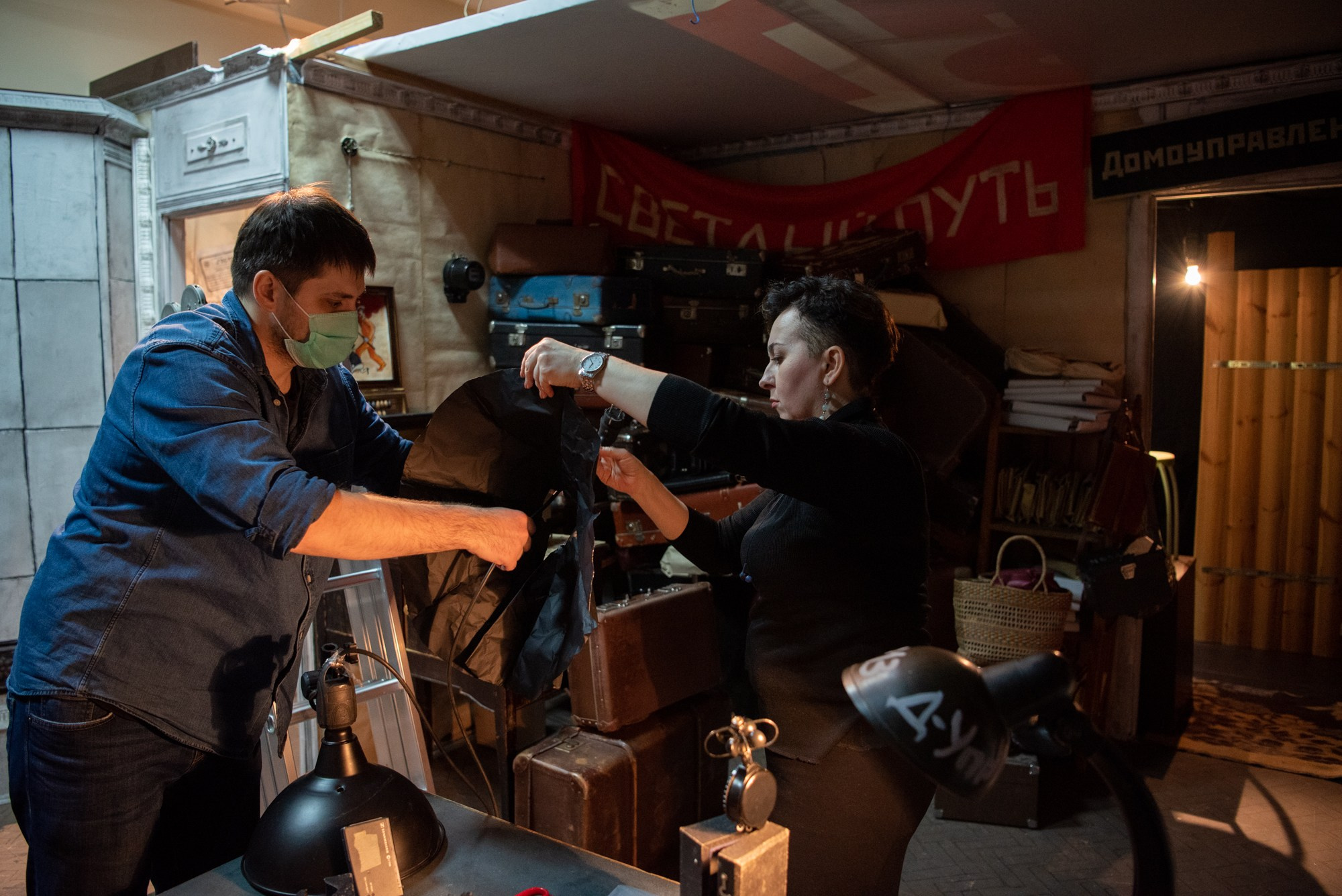 Съемка фильма в Киношколе «Лестница». Фотограф в Москве Виктория Назаренко