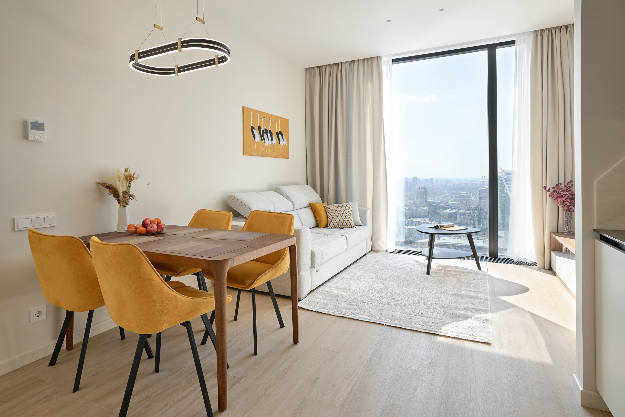 Съёмка видовых квартир Capital Towers в Москве. Антон Артюшин, портретный фотограф. Москва