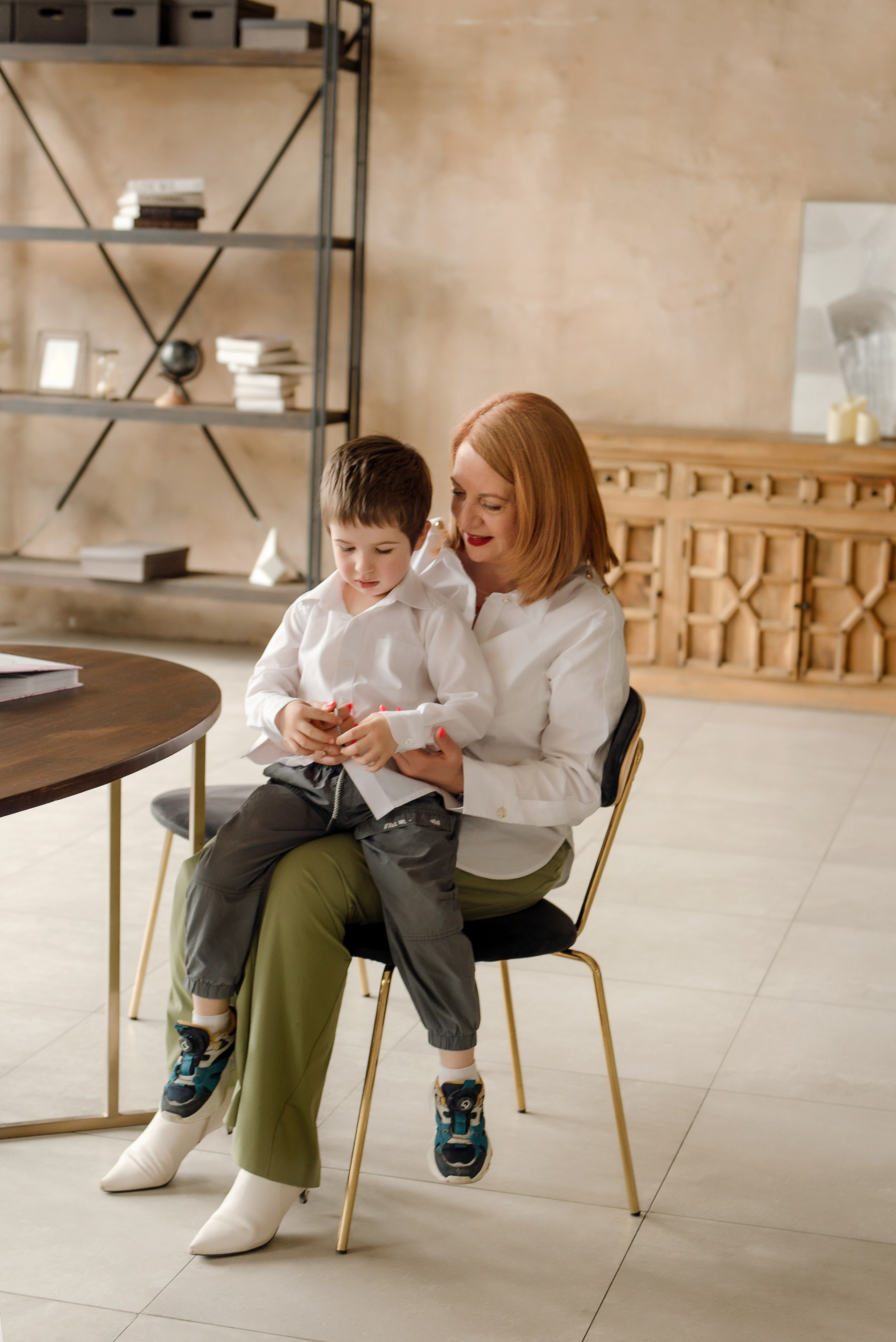 Семейная съёмка в студии. Детский фотограф в Долгопрудном и Москве