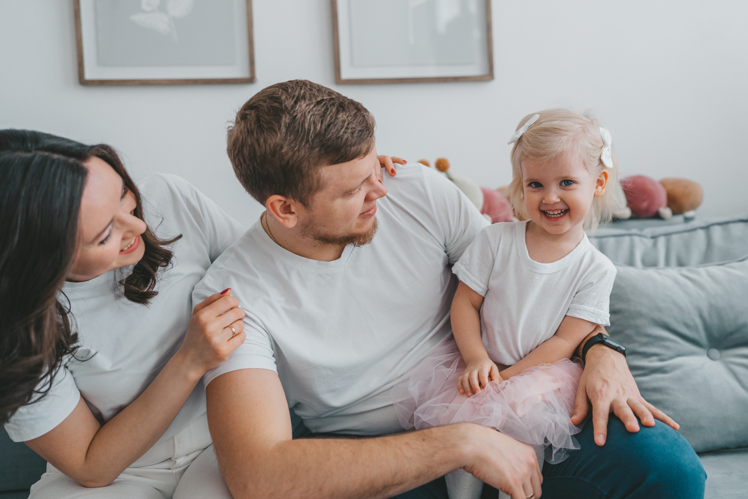 Леша&Катя&Арина. Ярослава Осетрова фотограф — Мск