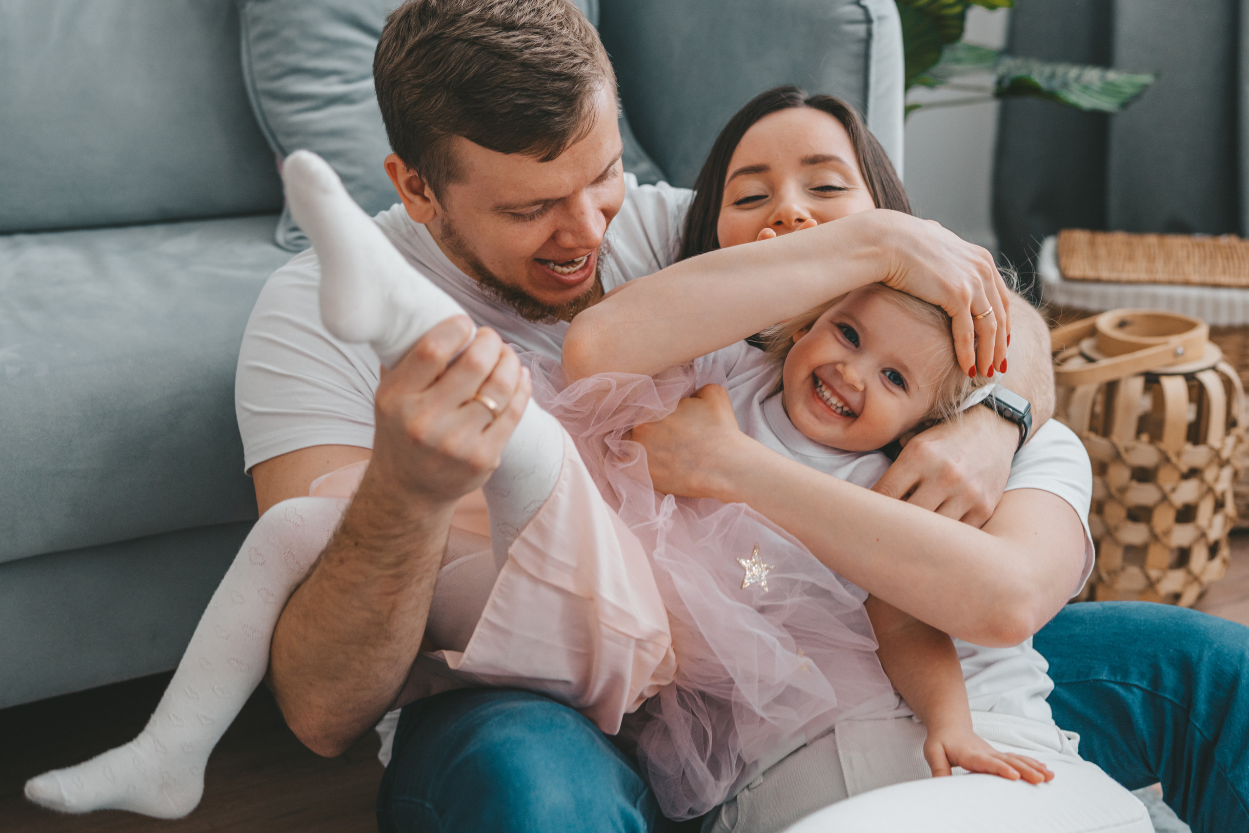 Леша&Катя&Арина. Ярослава Осетрова фотограф — Мск