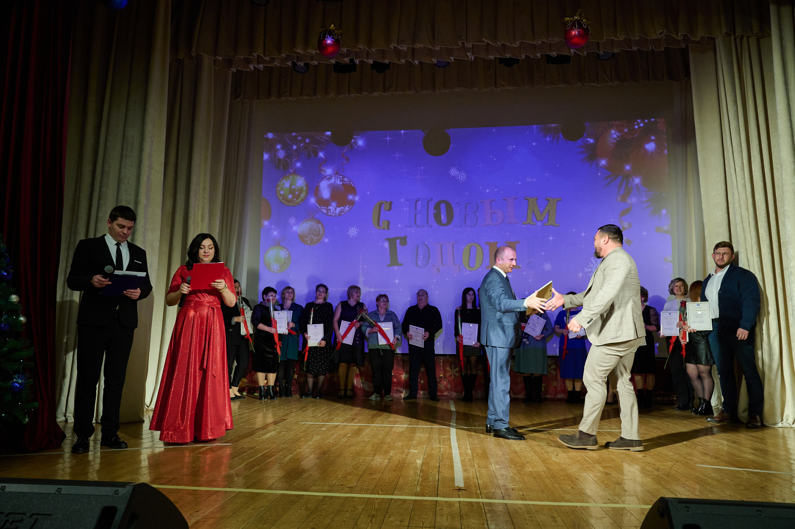 Новогодний концерт. Жизнь курорта Кабардинка в фотографиях