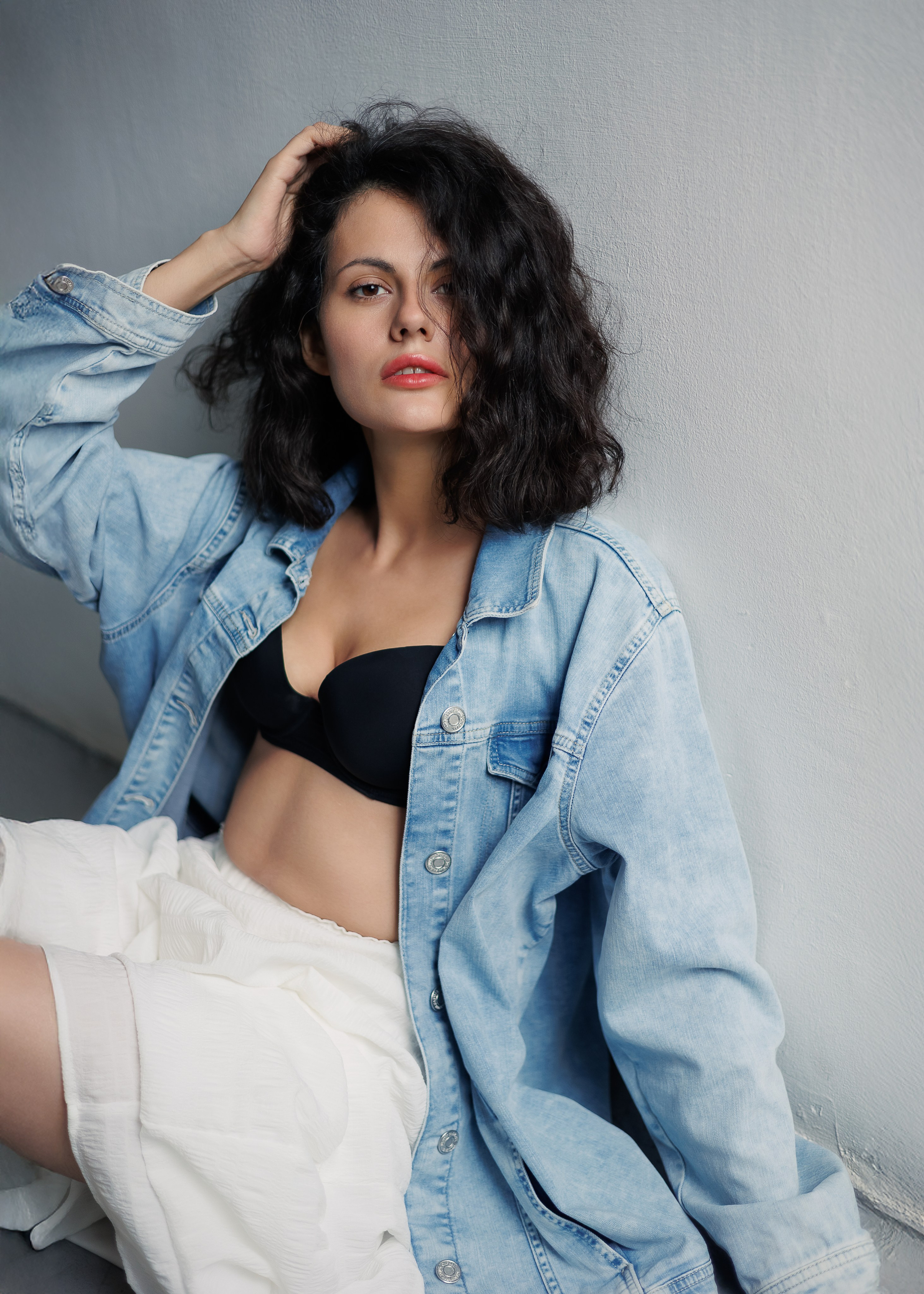 Джинсовая куртка. Размер 50 - 52