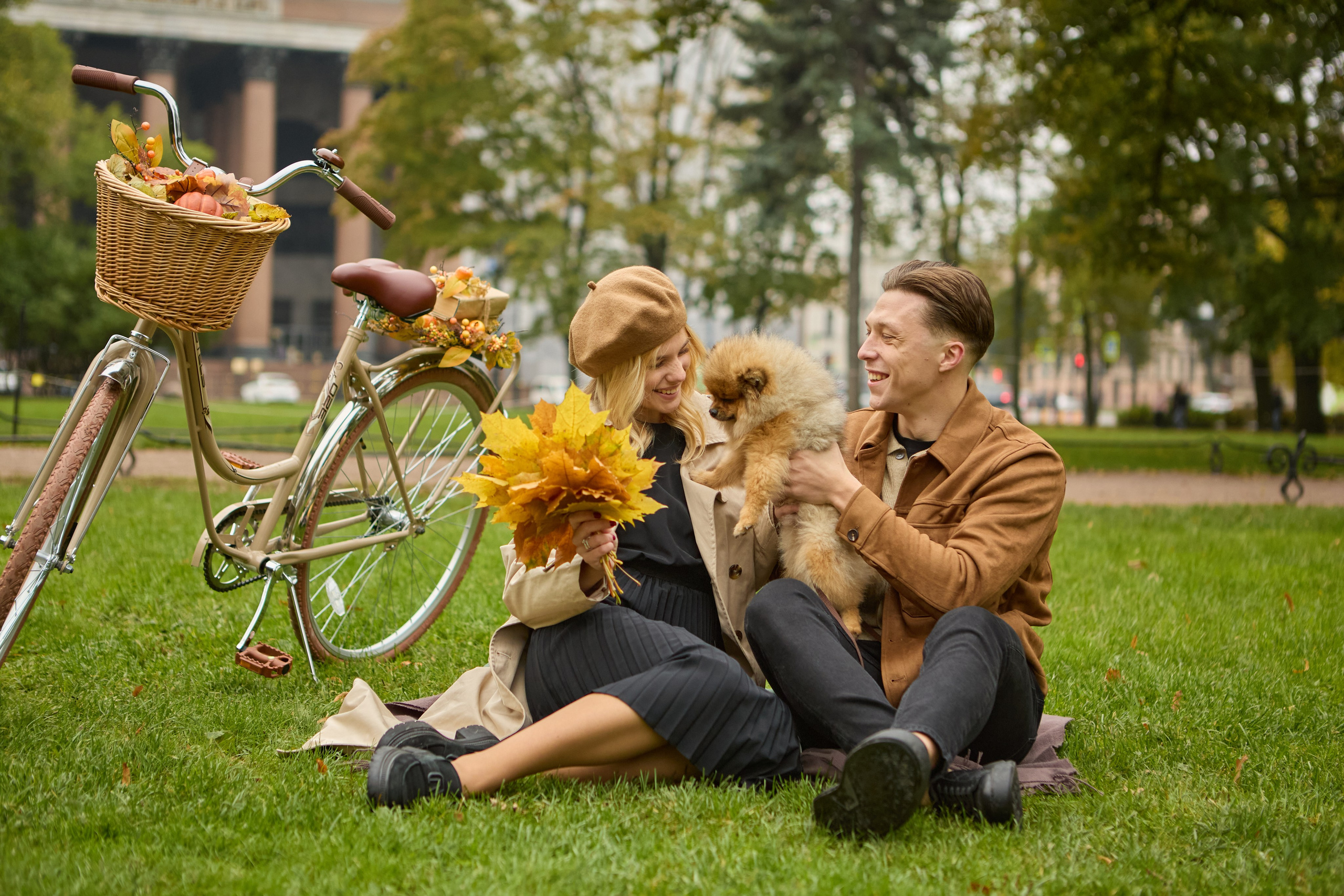 Walking with a bicycle. Фотограф в Санкт-Петербурге Владимир Тихомиров