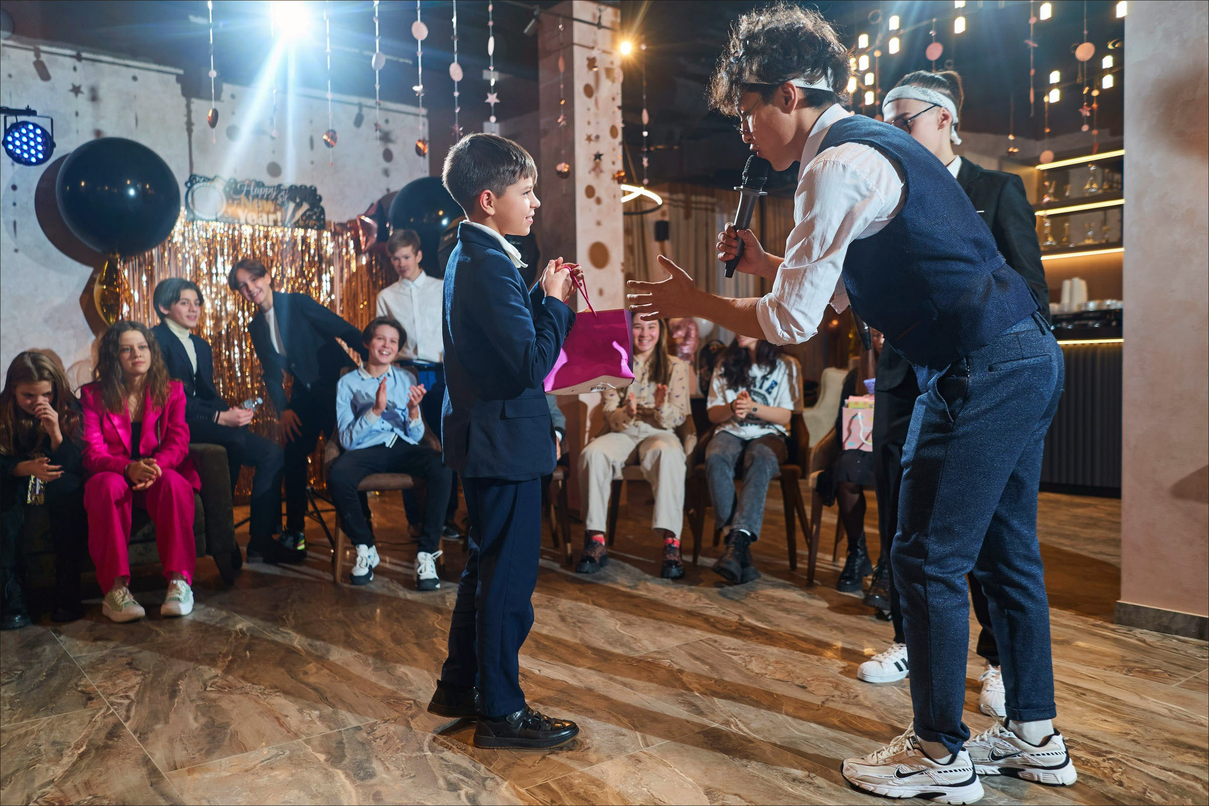 Теннисный Новый Год. Фотограф в Москве Нафиков Руслан. Репортажная съемка, Портрет