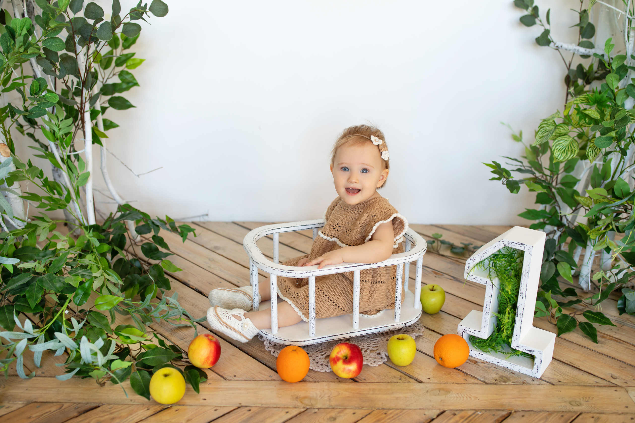 Студийная фотосессия 1 годик в Хабаровске
