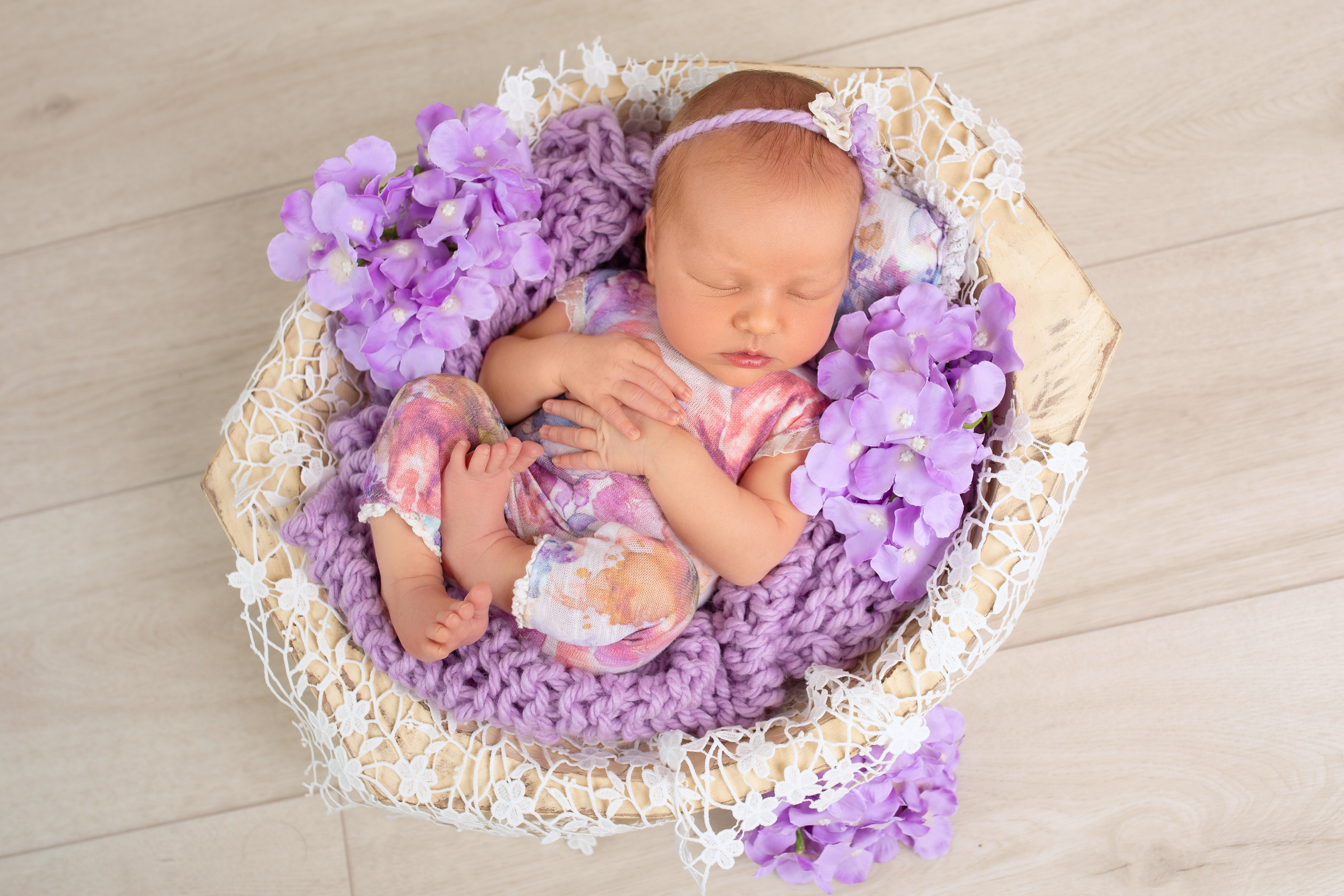 Фотосессия новорожденного в Хабаровске