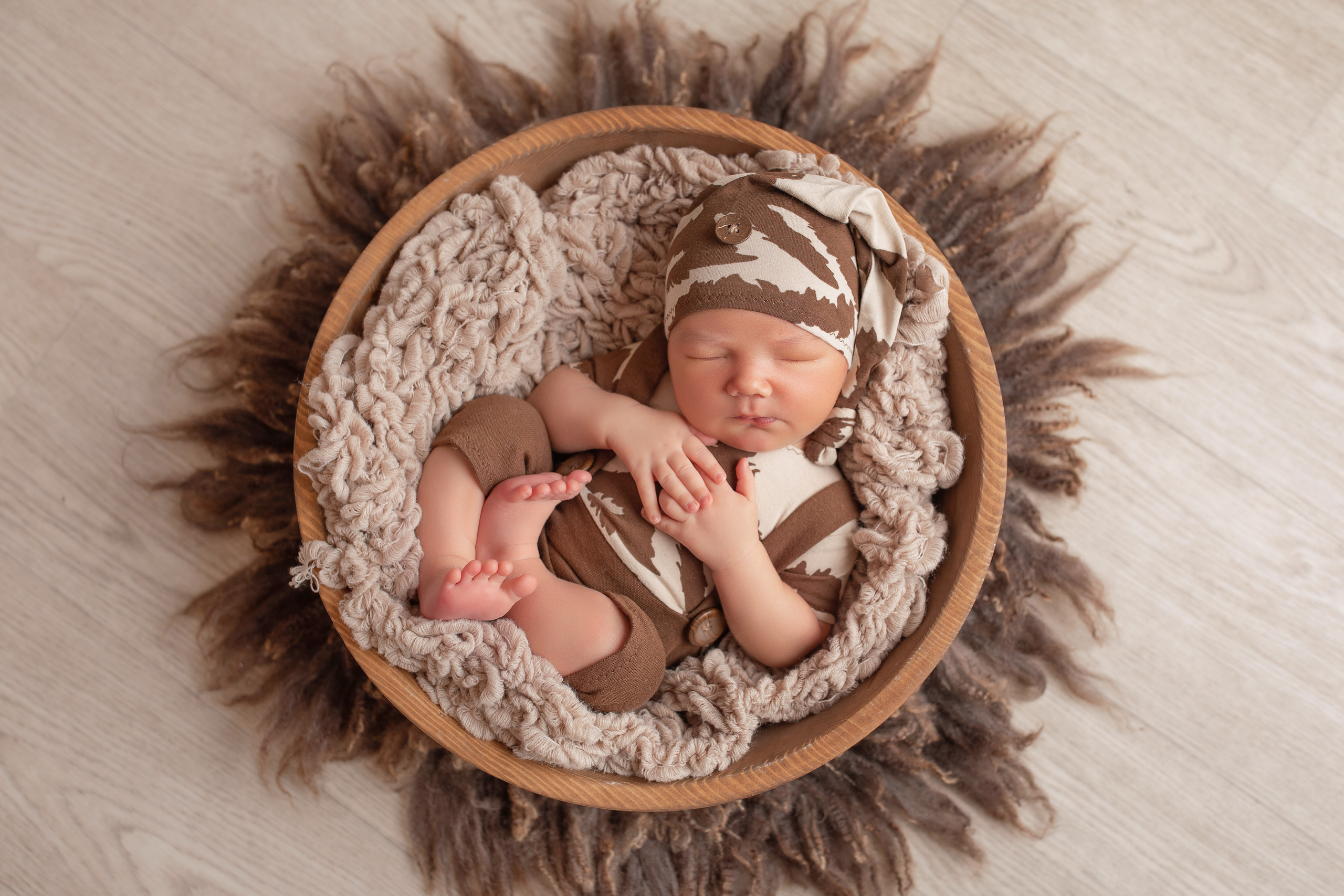 Съёмка новорожденного мальчик  в Хабаровске