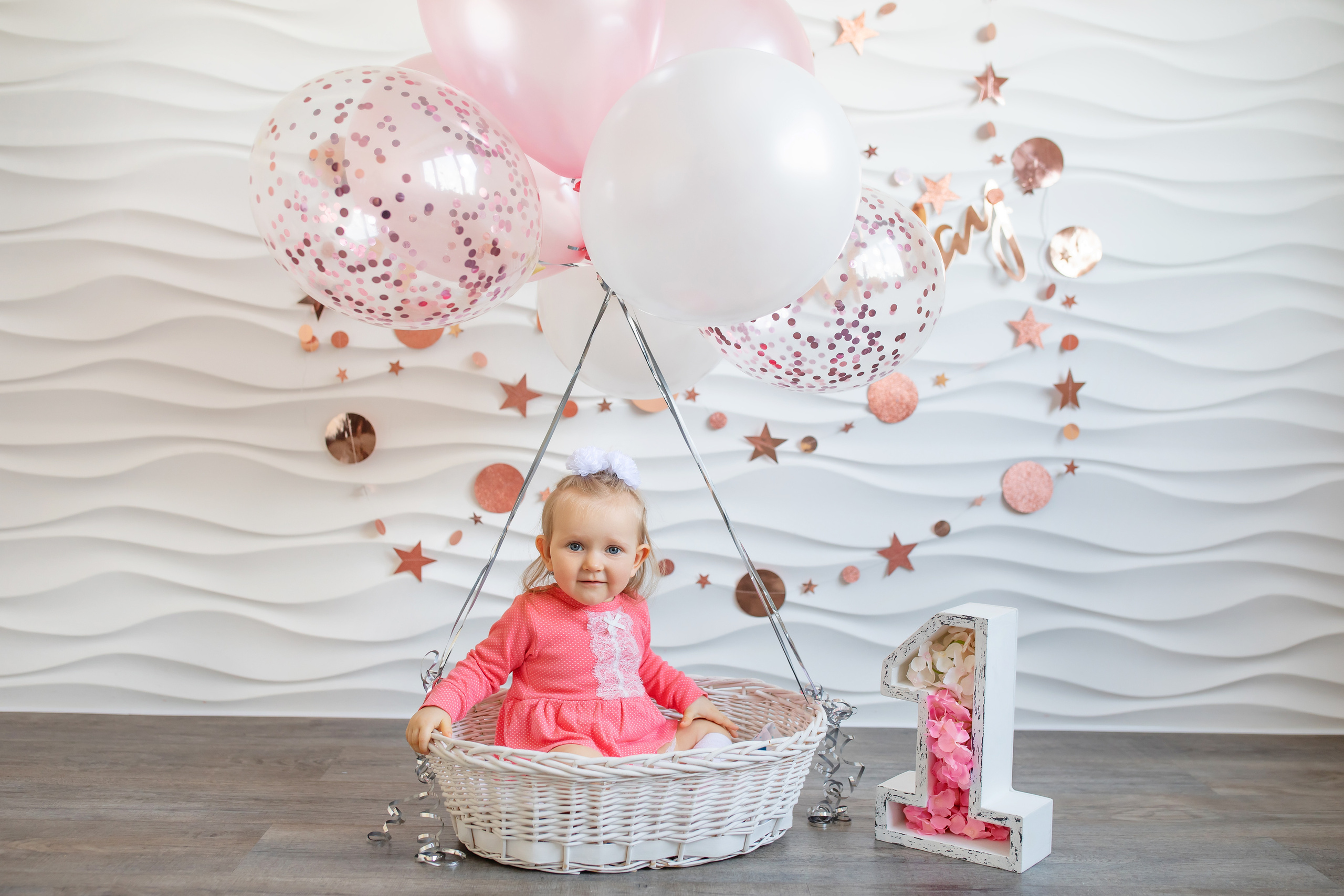 Фотозона на 1 год дома в Хабаровске