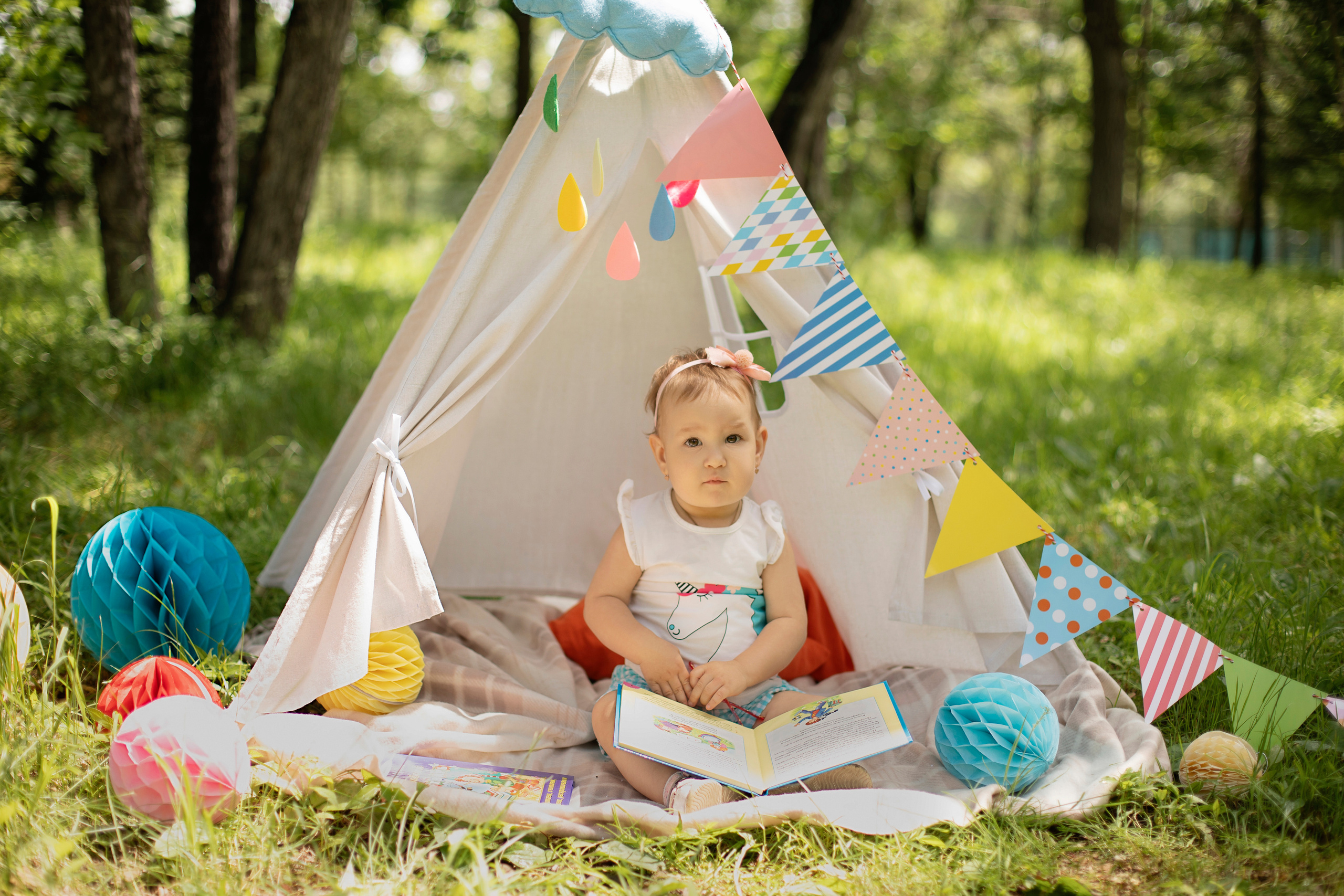 Детская фотосессия на природе в Хабаровске