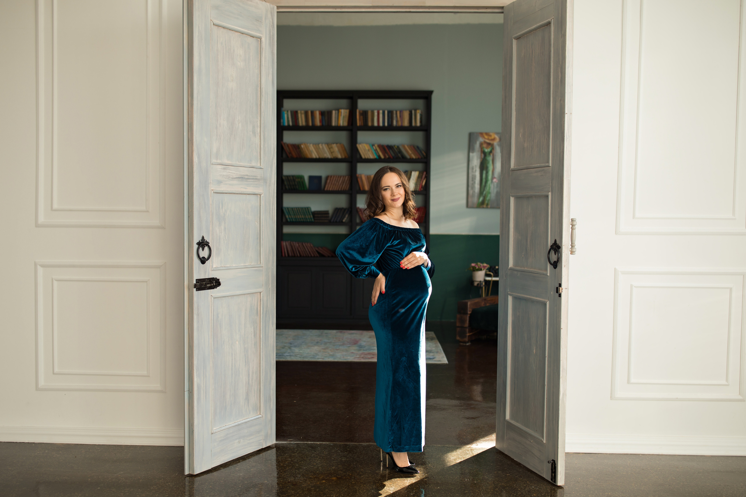 newborn, студийная съемка для беременных Хабаровск