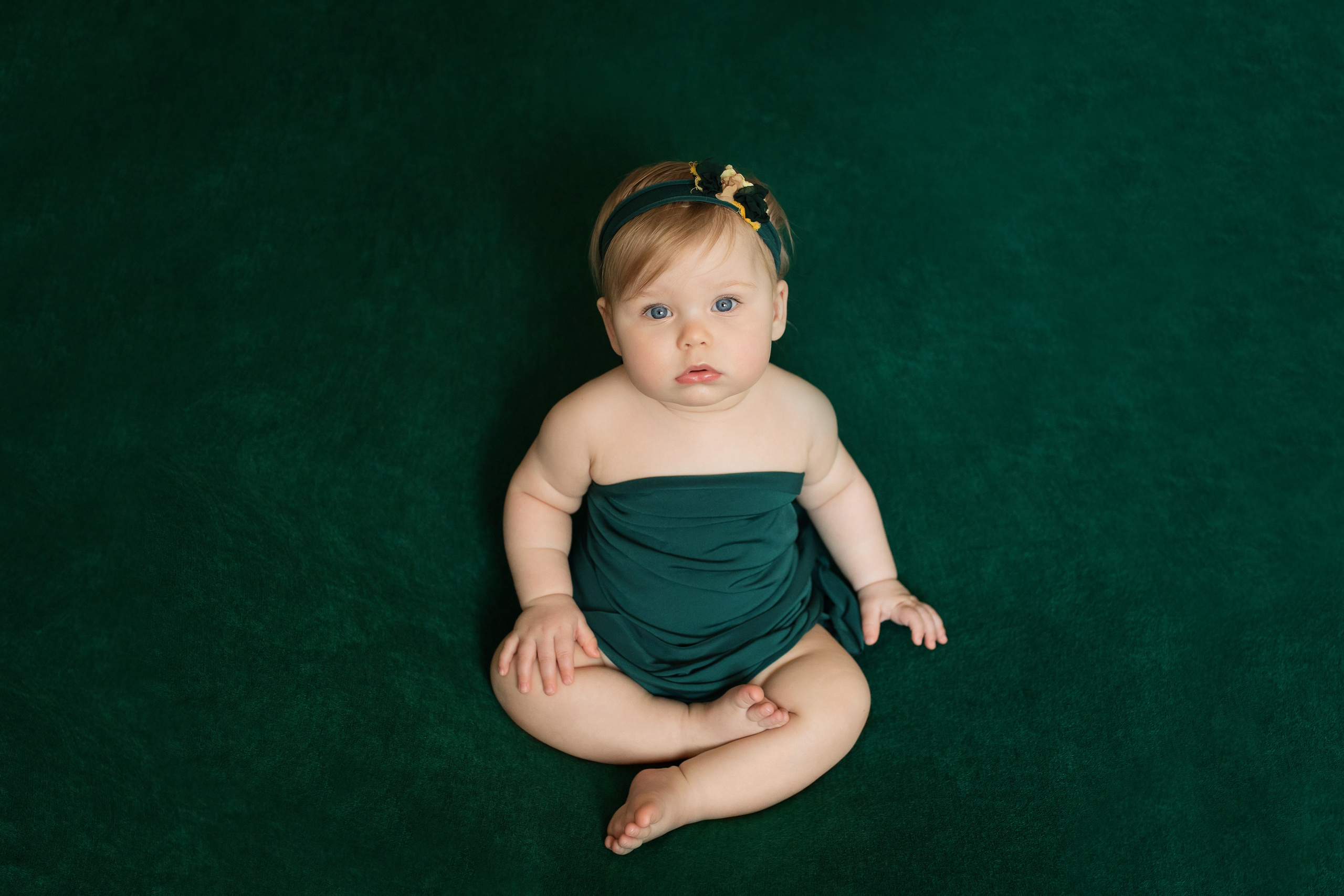 Фотосессия девочки 8 месяцев в Хабаровске