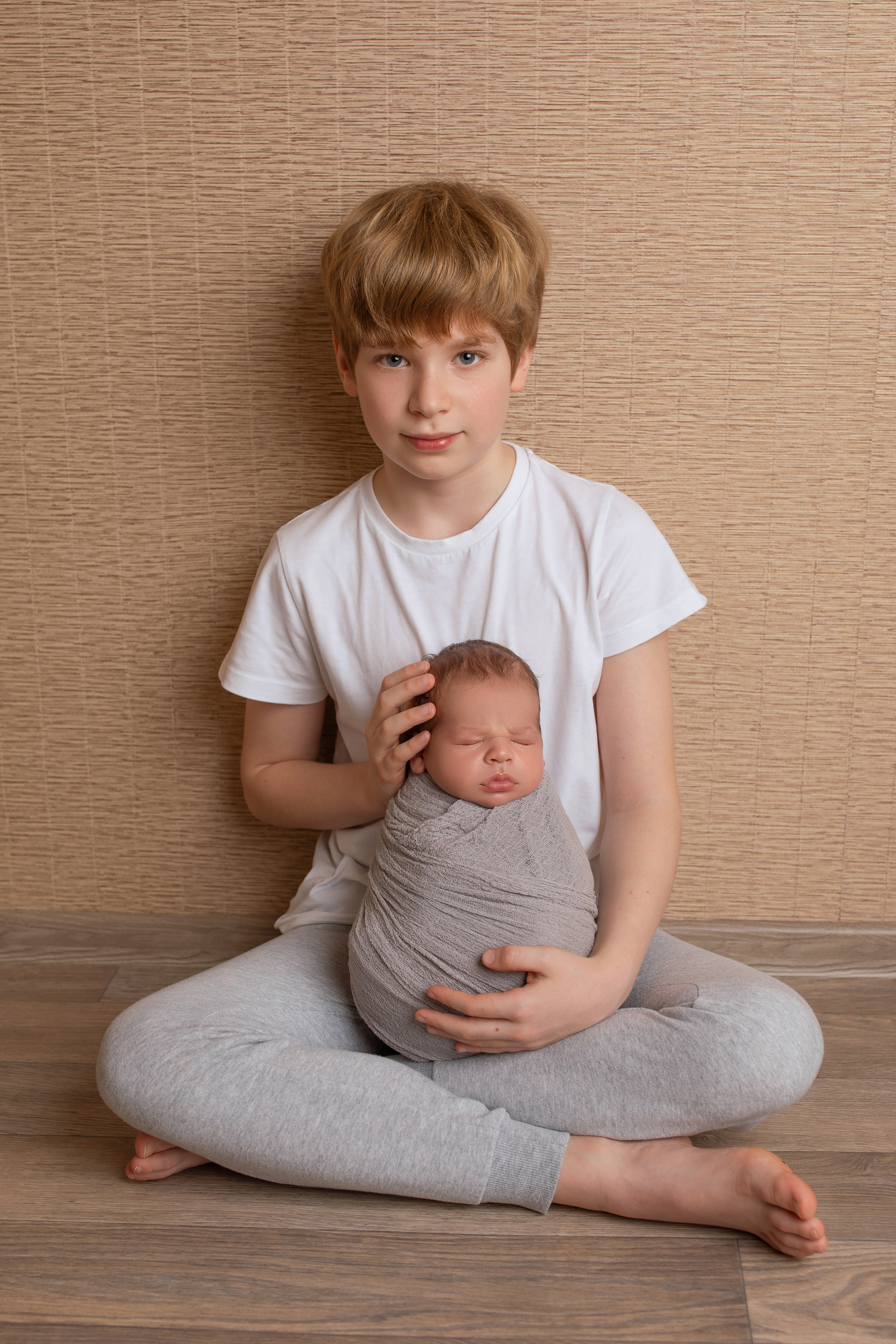 Фотосессия новорожденного мальчик в Хабаровске