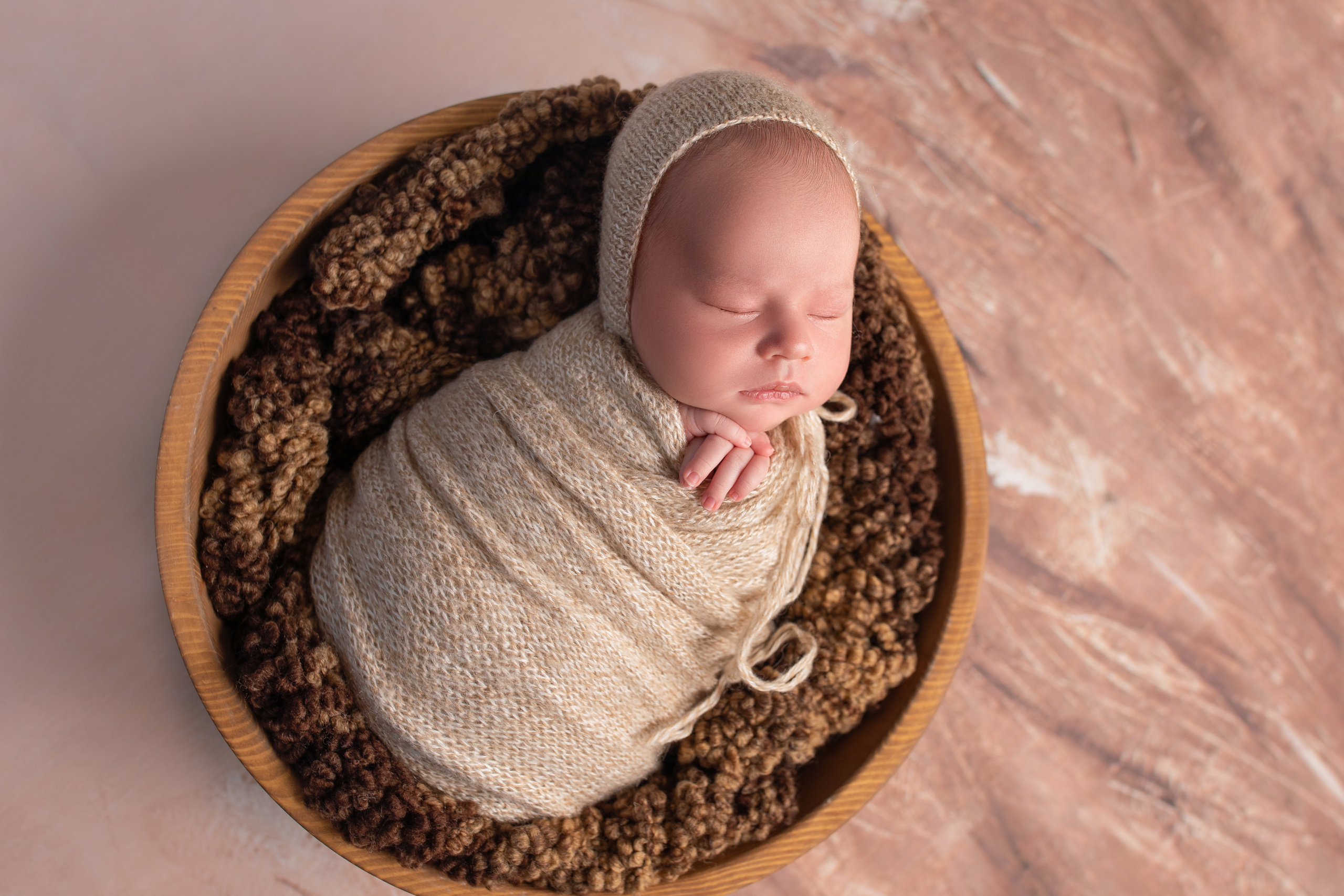 Фотосессия новорожденного на дому в Хабаровске