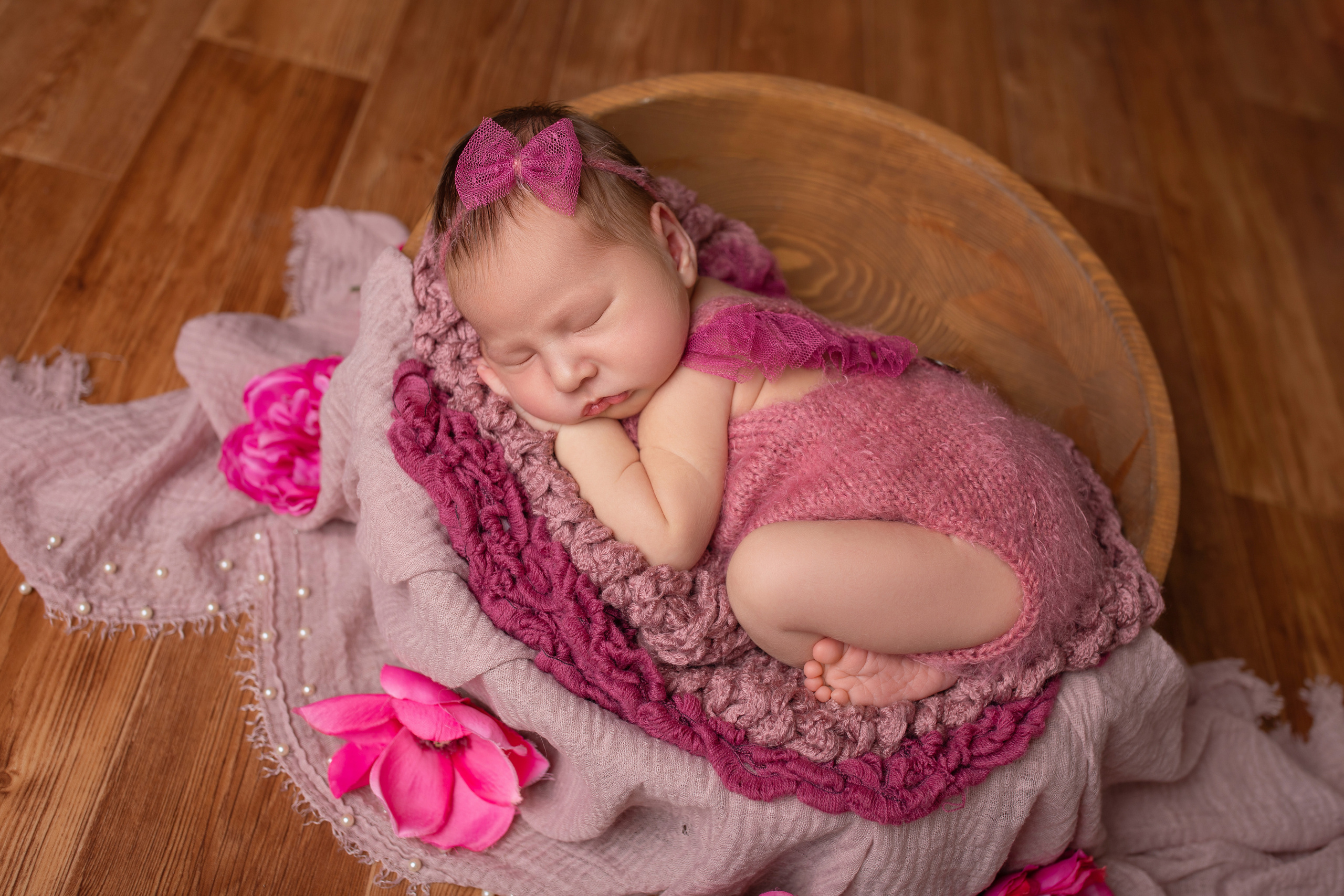 Фотосессия новорожденного в Хабаровске
