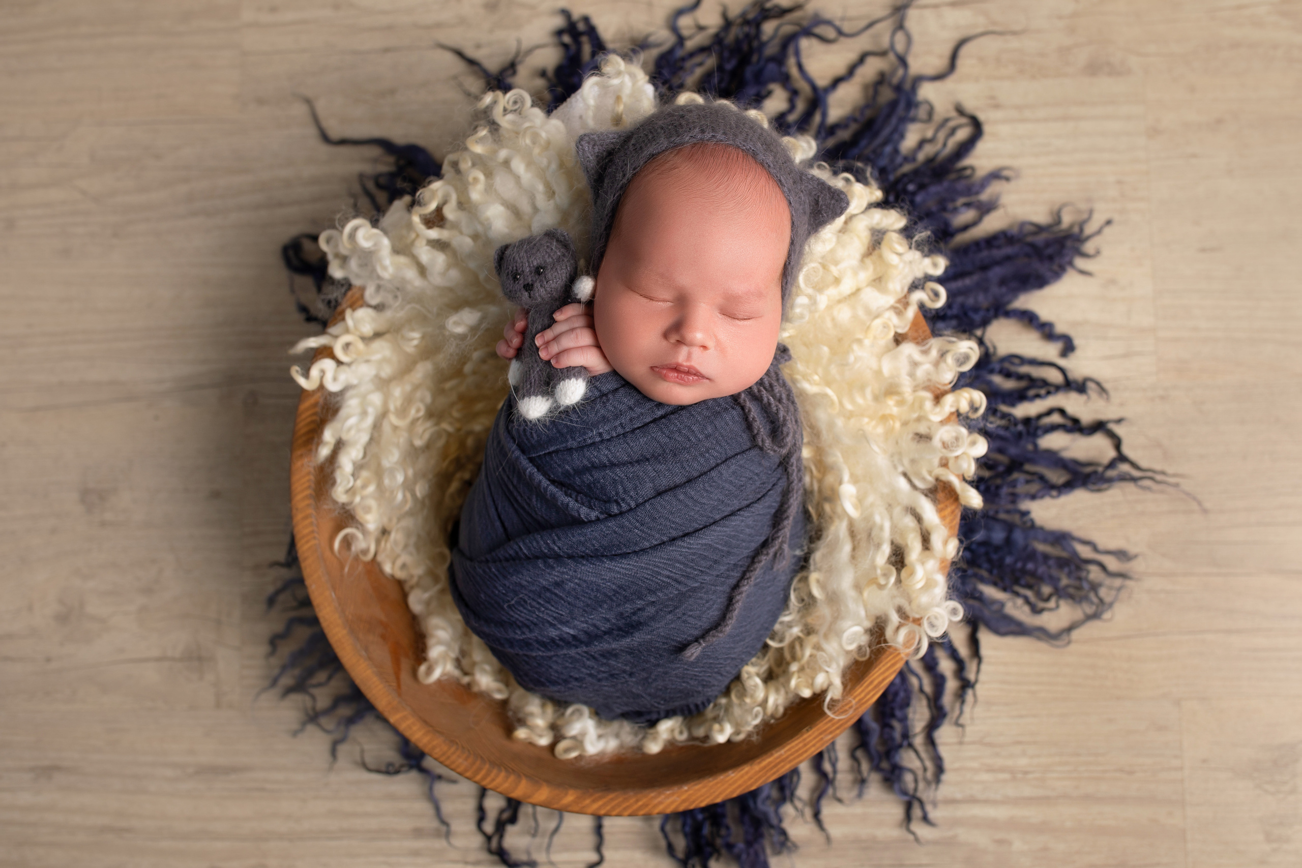 Фотосессия новорожденного мальчик в Хабаровске